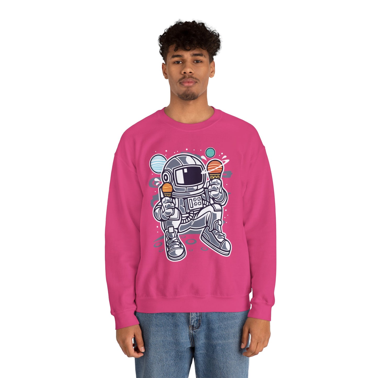 Space Shuttle Sweatshirt, Cosmic Sweatshirt, Astronaut Sweatshirt, Space Cosmic Sweatshirt