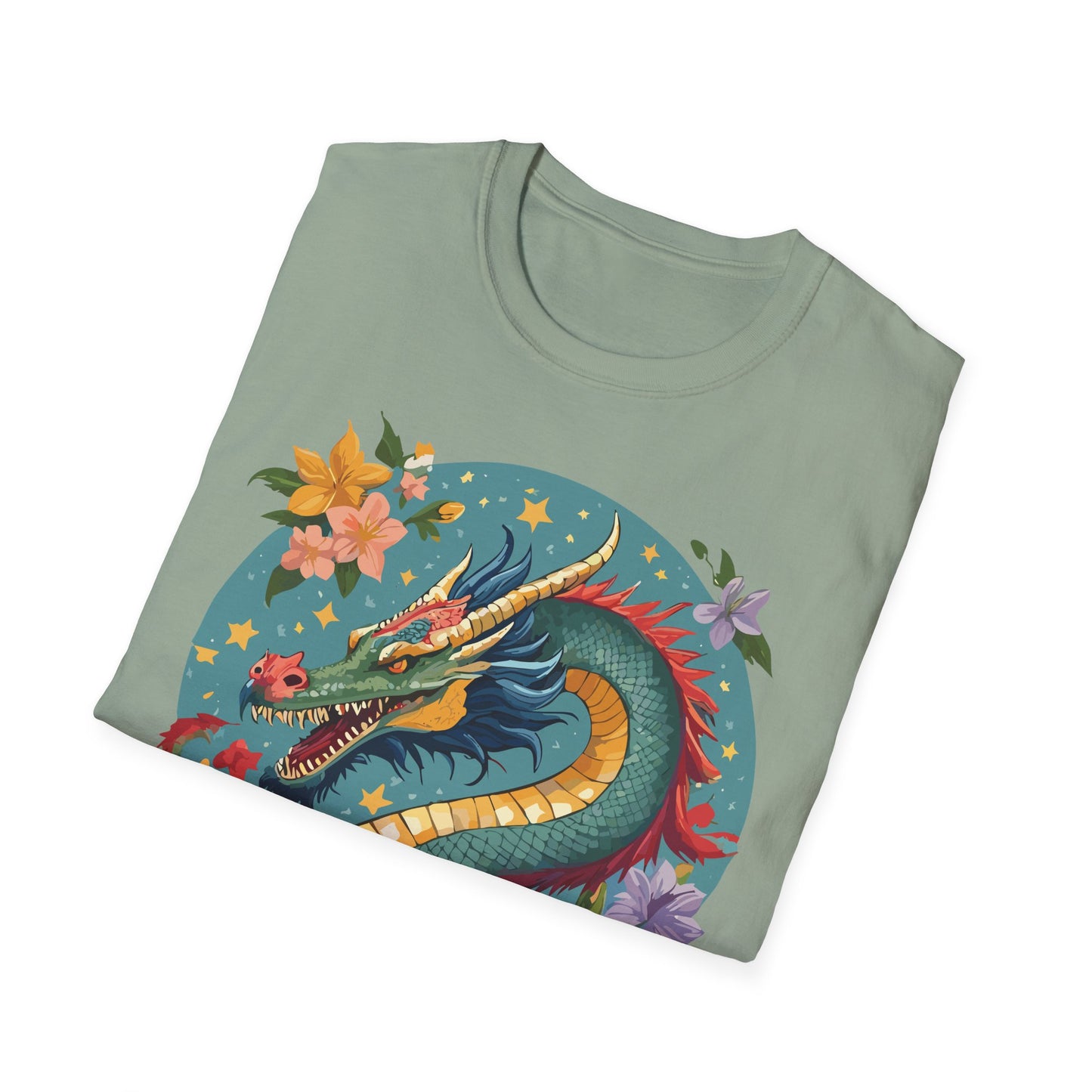 Dragon T Shirt, Dragon Shirt, Shirt with Animals, Animal Shirt