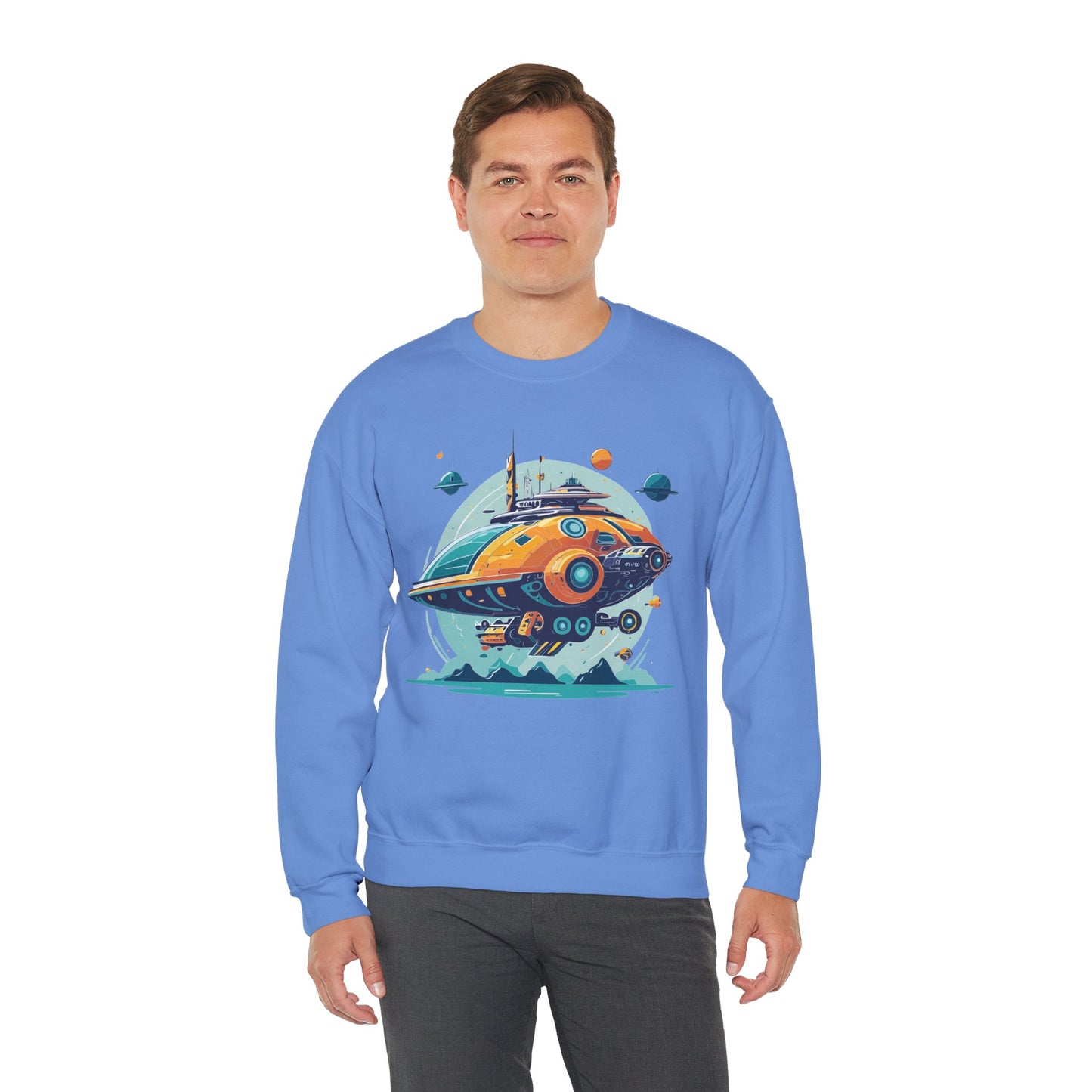 Space Shuttle Sweatshirt, Cosmic Sweatshirt, Astronaut Sweatshirt, Space Cosmic Sweatshirt