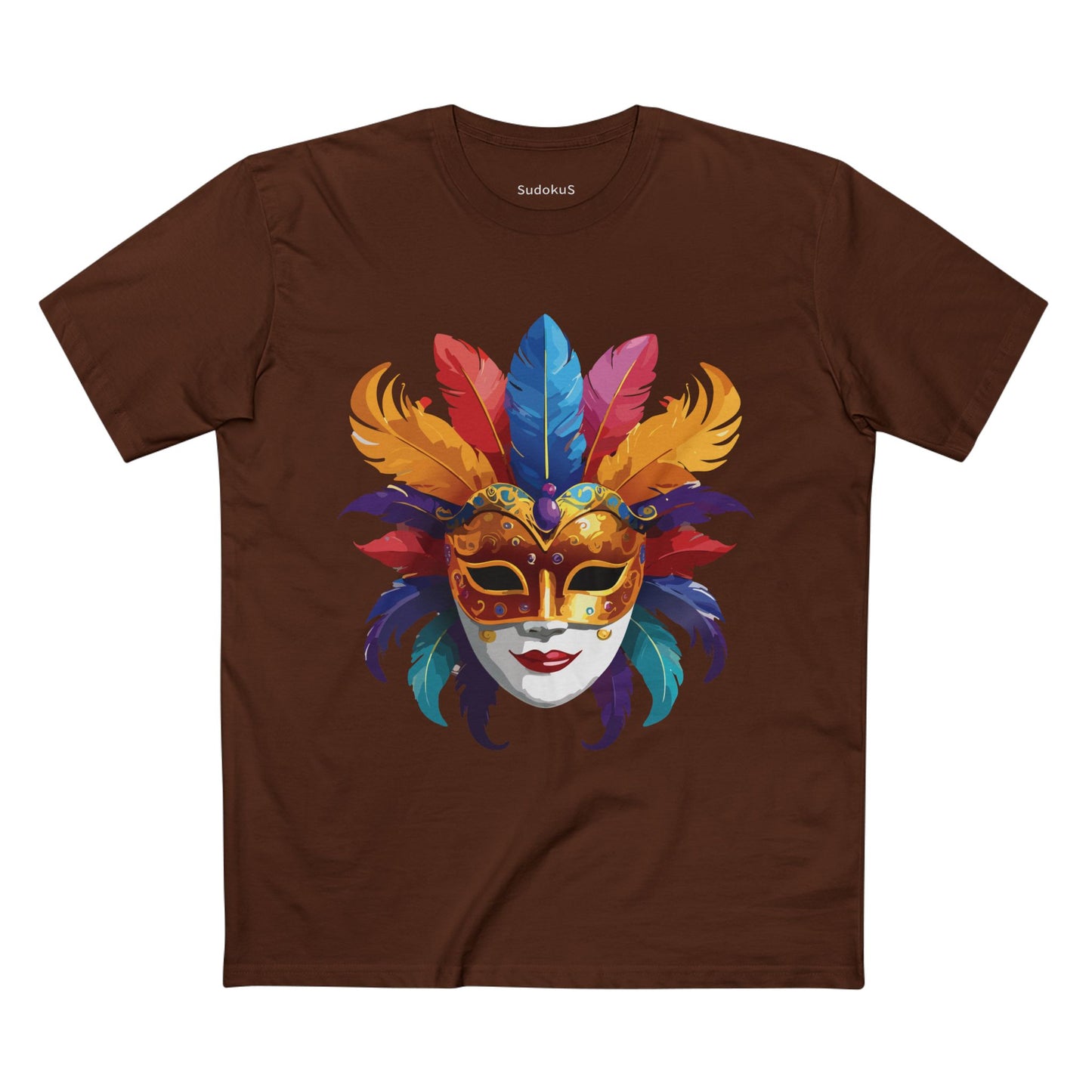 Mask Shirt, Shirt with Face - SudokuS