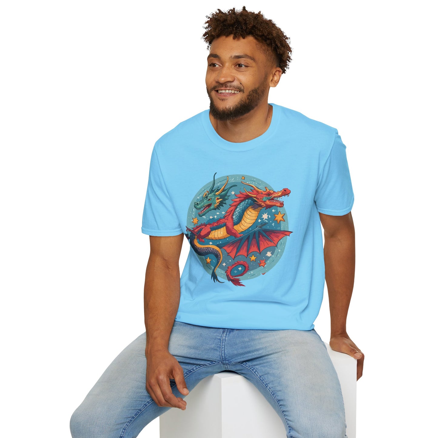 Dragon T Shirt, Dragon Shirt, Shirt with Animals, Animal Shirt
