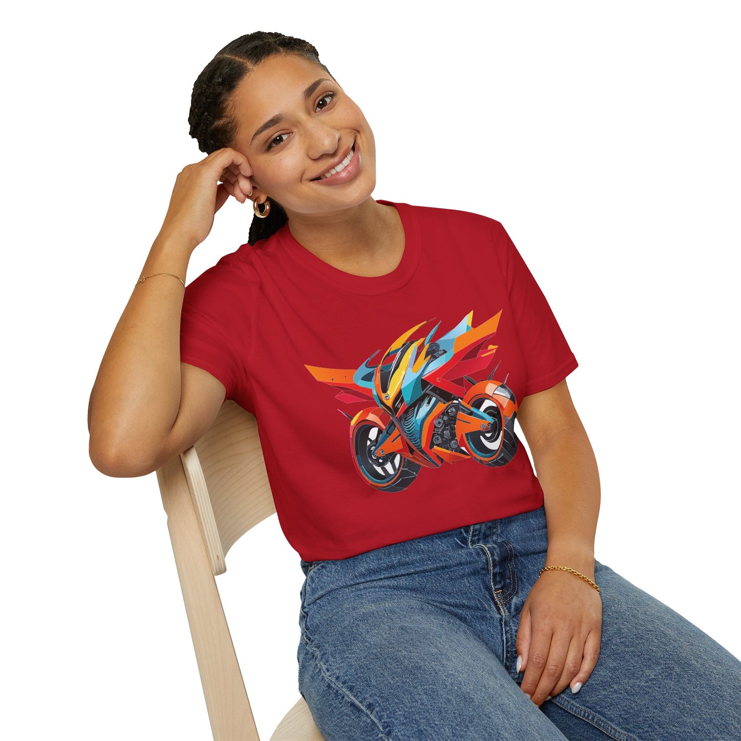 Bike T Shirt, Moto Shirt, Shirt with Motorcycle, MTB T Shirts