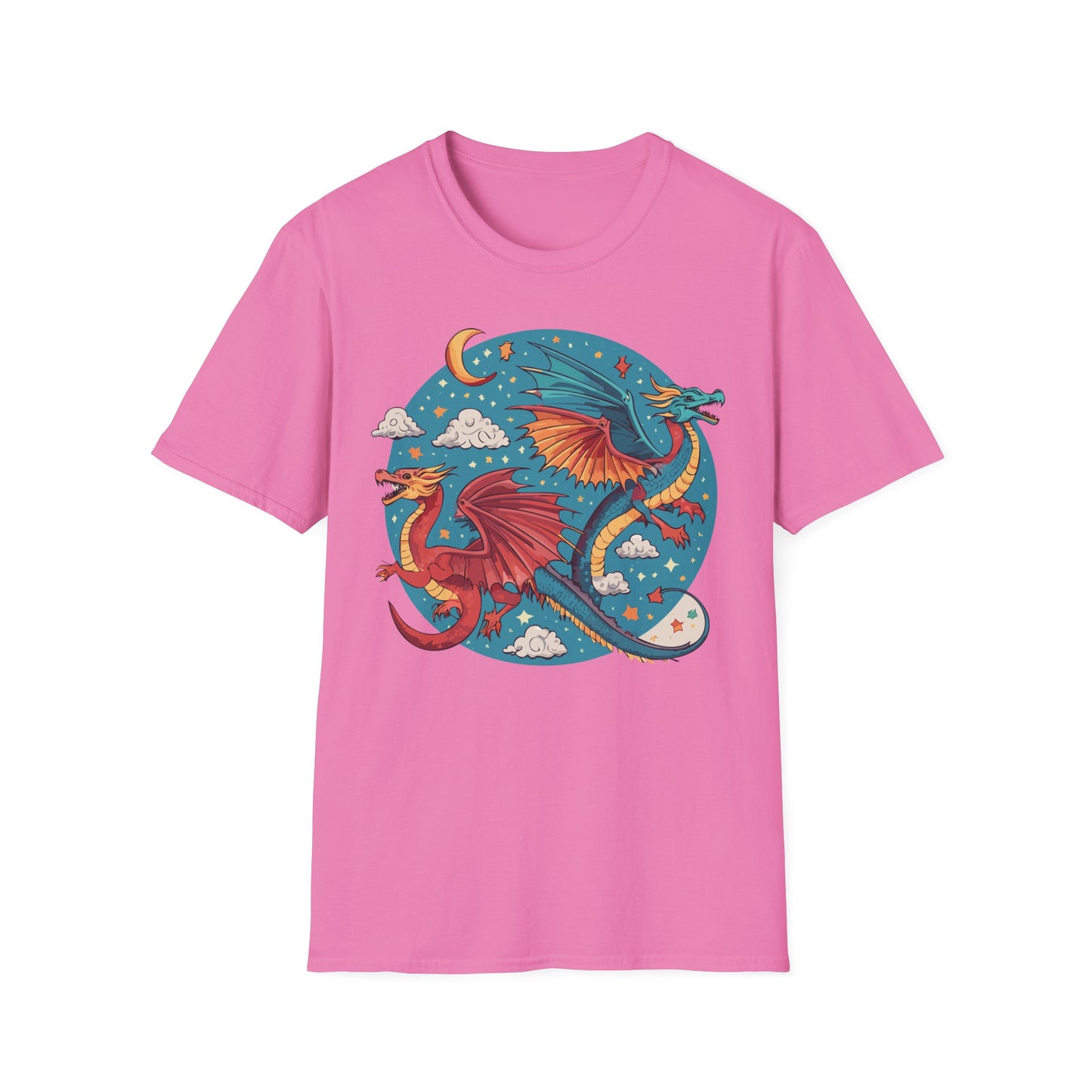 Dragon T Shirt, Dragon Shirt, Shirt with Animals, Animal Shirt