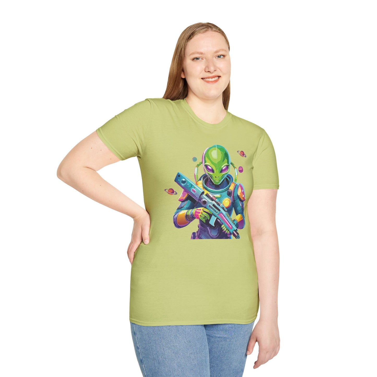 Alien T Shirt, Cosmos Shirt, Shirt with Aliens, Cosmo Shirts