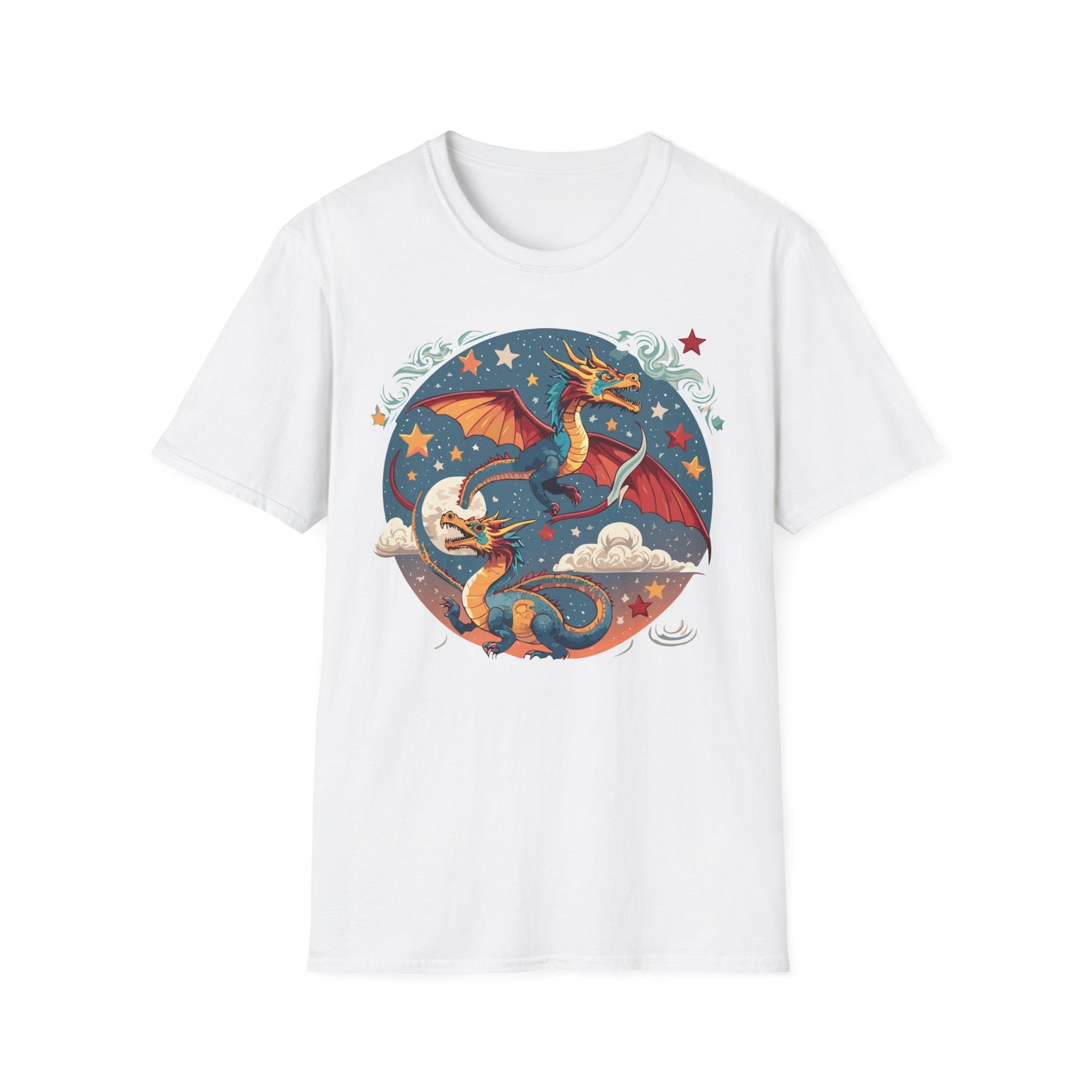 Dragon T Shirt, Dragon Shirt, Shirt with Animals, Animal Shirt