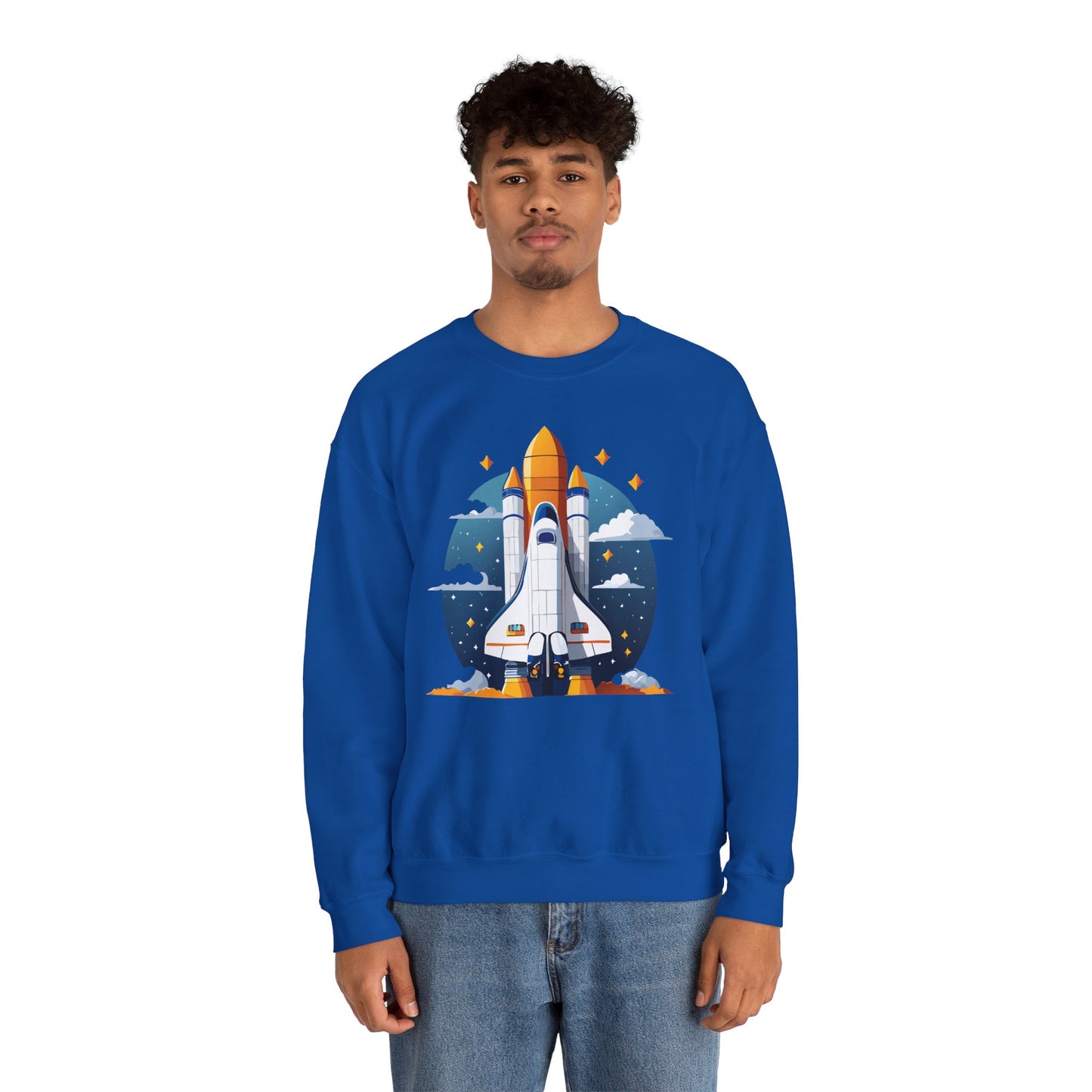 Space Shuttle Sweatshirt, Cosmic Sweatshirt, Astronaut Sweatshirt, Space Cosmic Sweatshirt
