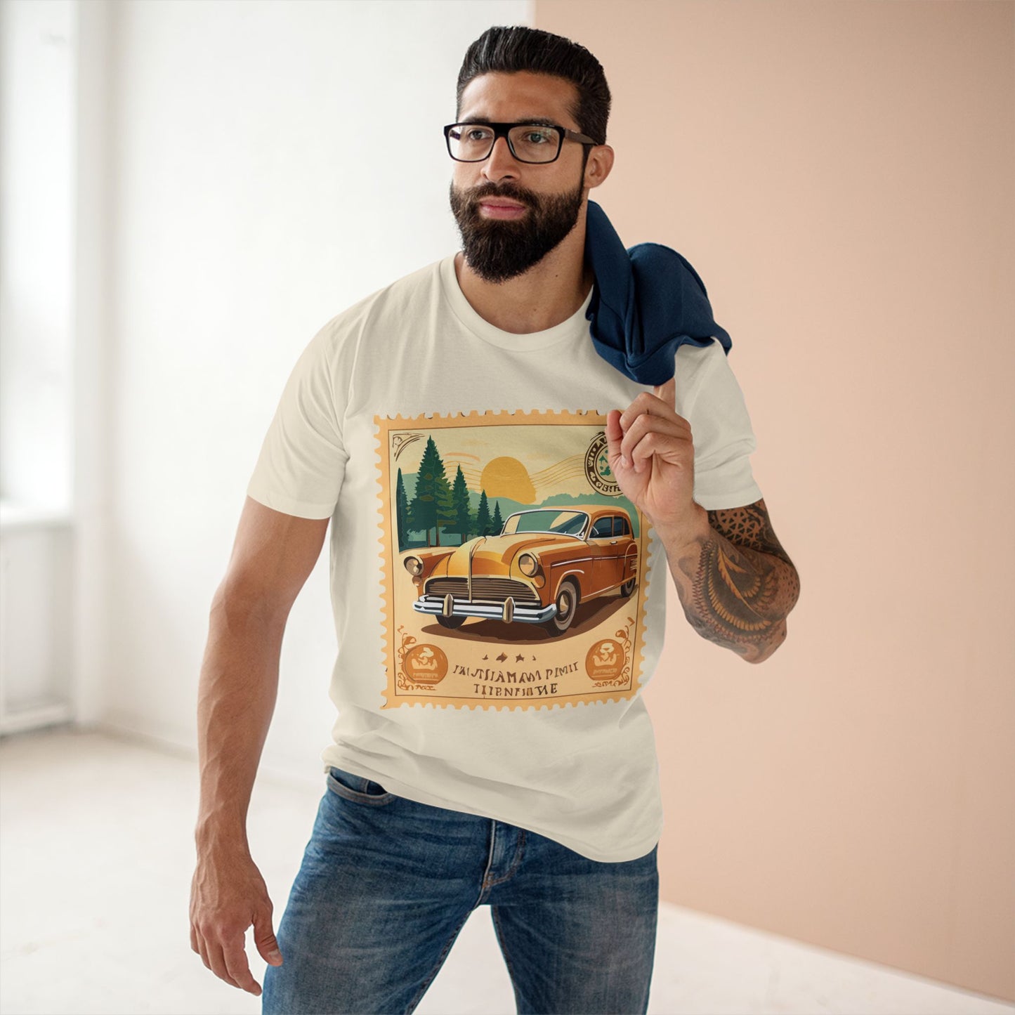Stamp Shirt, Postage Stamp Shirt