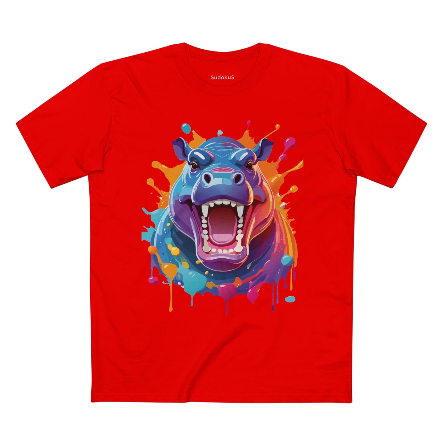 Animal Shirt, Hippo Shirt - SudokuS