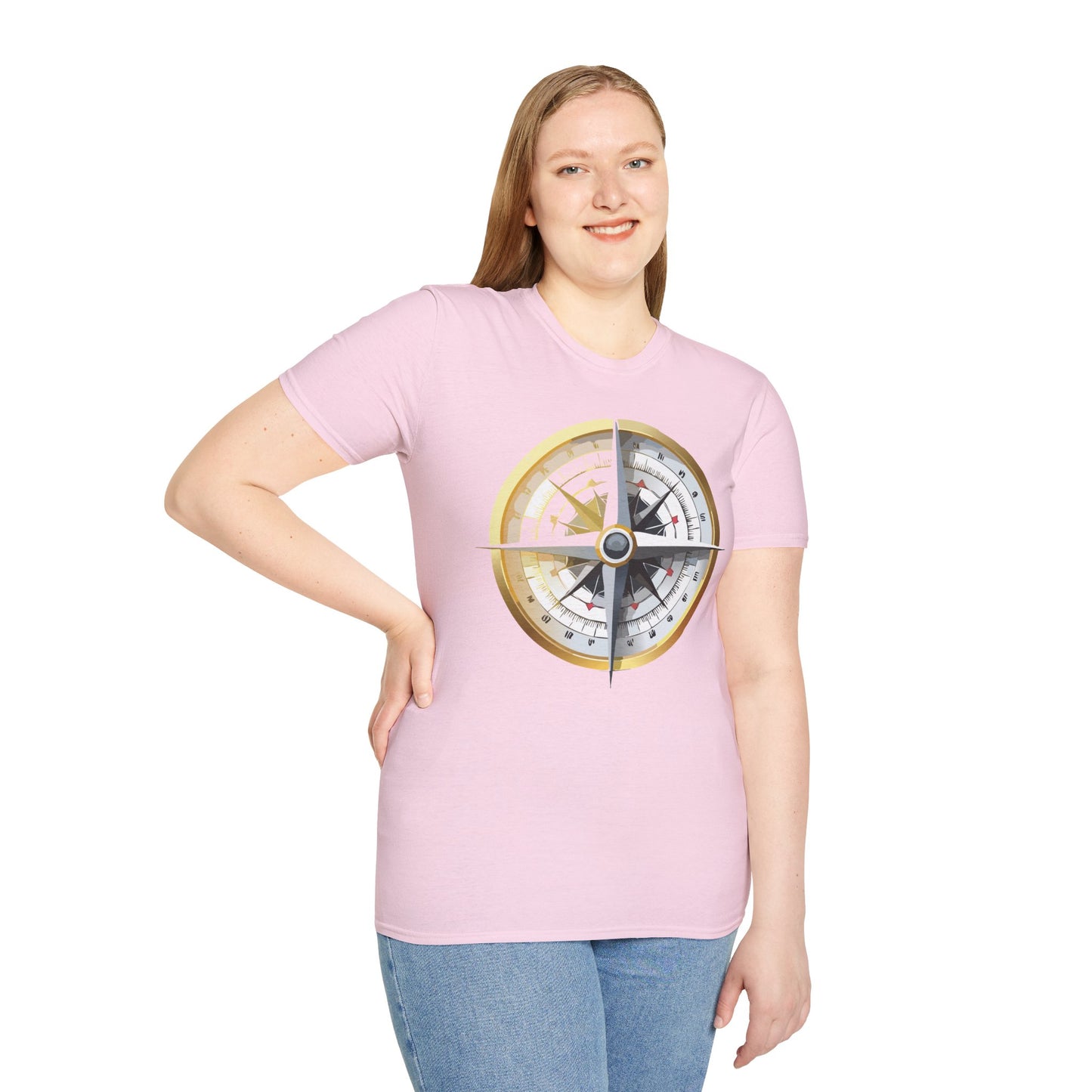 Compass T Shirt, Compass Shirt, Shirt with Compass, Navigator Shirt