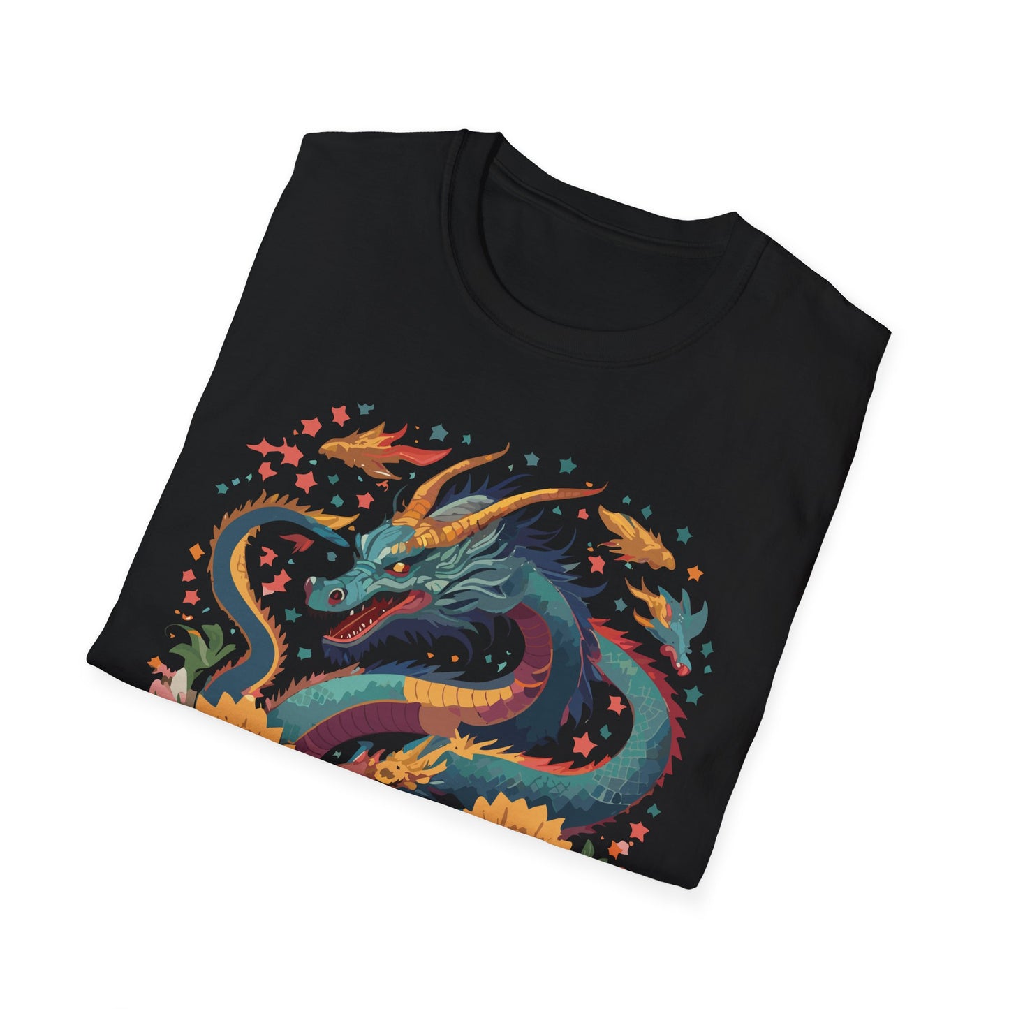 Dragon T Shirt, Dragon Shirt, Shirt with Animals, Animal Shirt