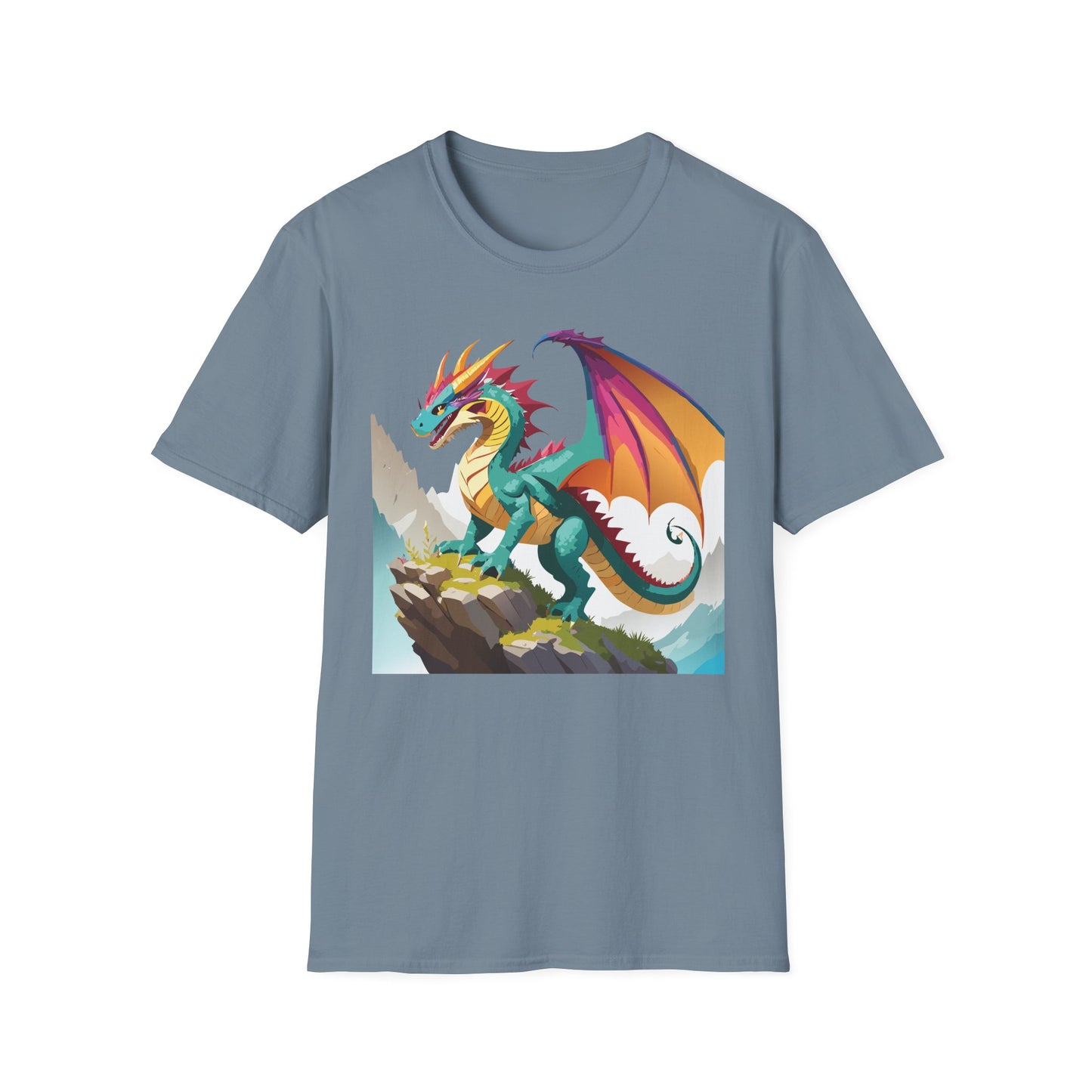 Dragon T Shirt, Dragon Shirt, Shirt with Animals, Animal Shirt