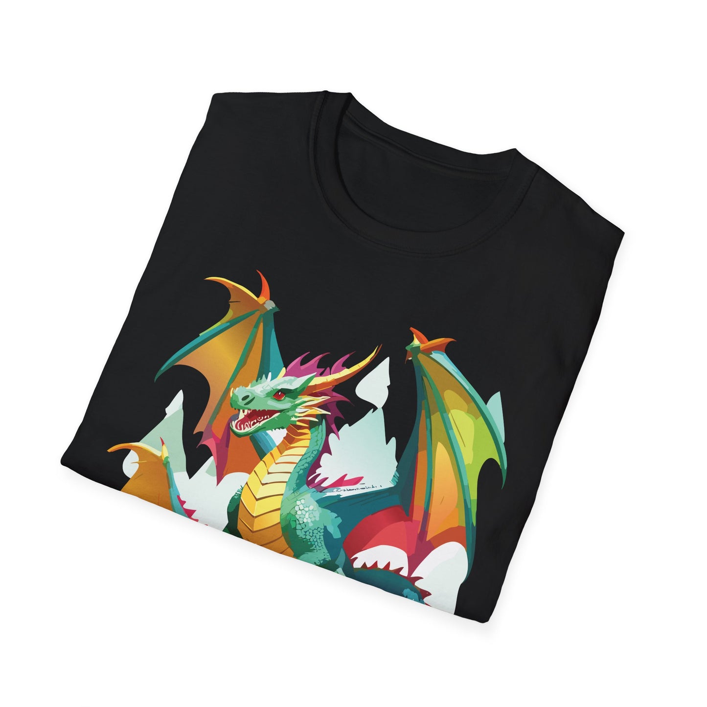 Dragon T Shirt, Dragon Shirt, Shirt with Animals, Animal Shirt