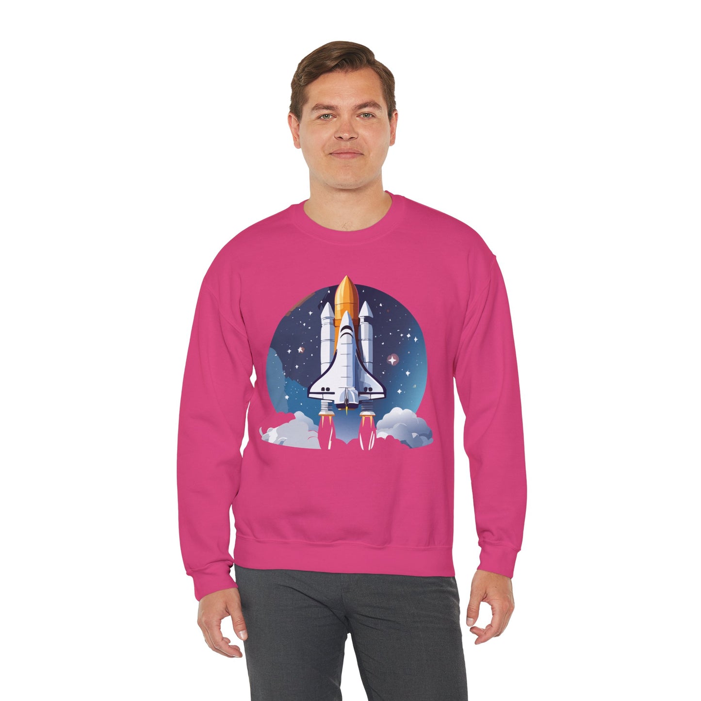Space Shuttle Sweatshirt, Cosmic Sweatshirt, Astronaut Sweatshirt, Space Cosmic Sweatshirt
