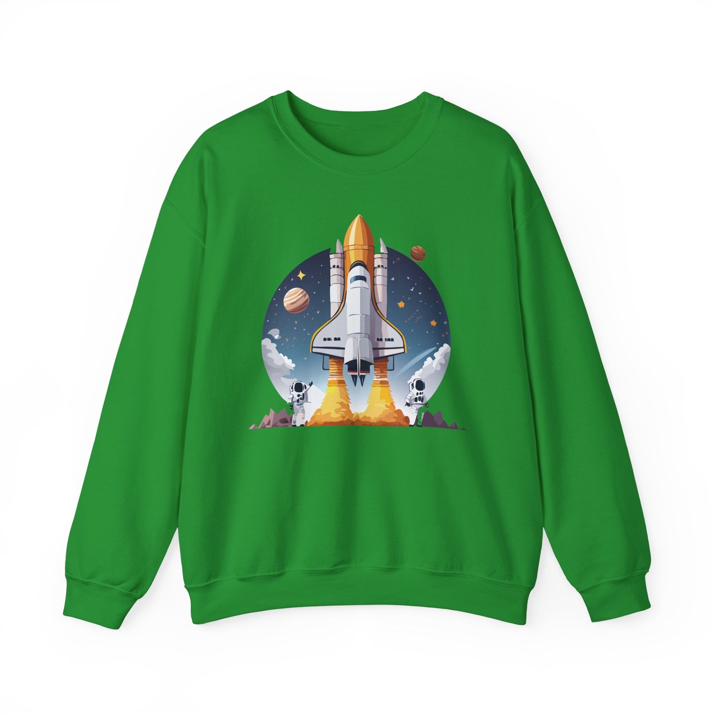 Space Shuttle Sweatshirt, Cosmic Sweatshirt, Astronaut Sweatshirt, Space Cosmic Sweatshirt