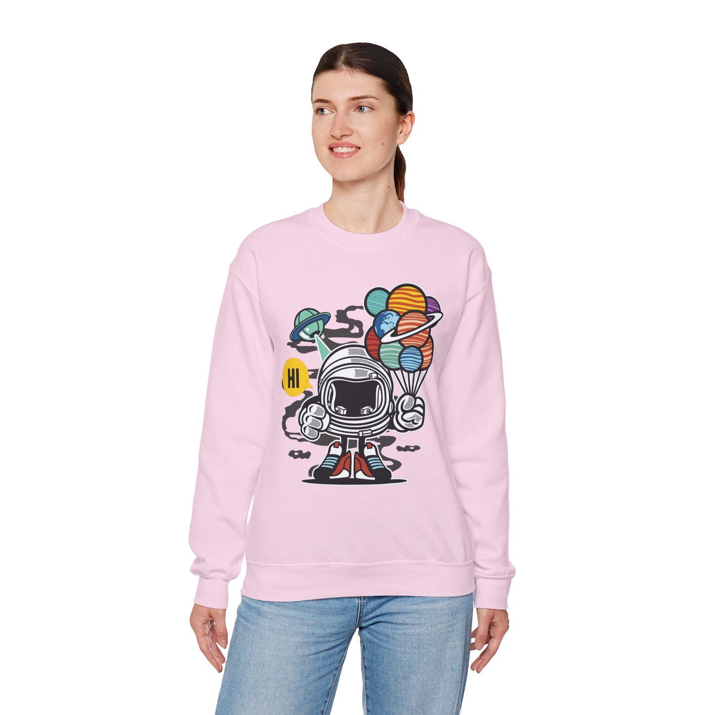 Space Shuttle Sweatshirt, Cosmic Sweatshirt, Astronaut Sweatshirt, Space Cosmic Sweatshirt