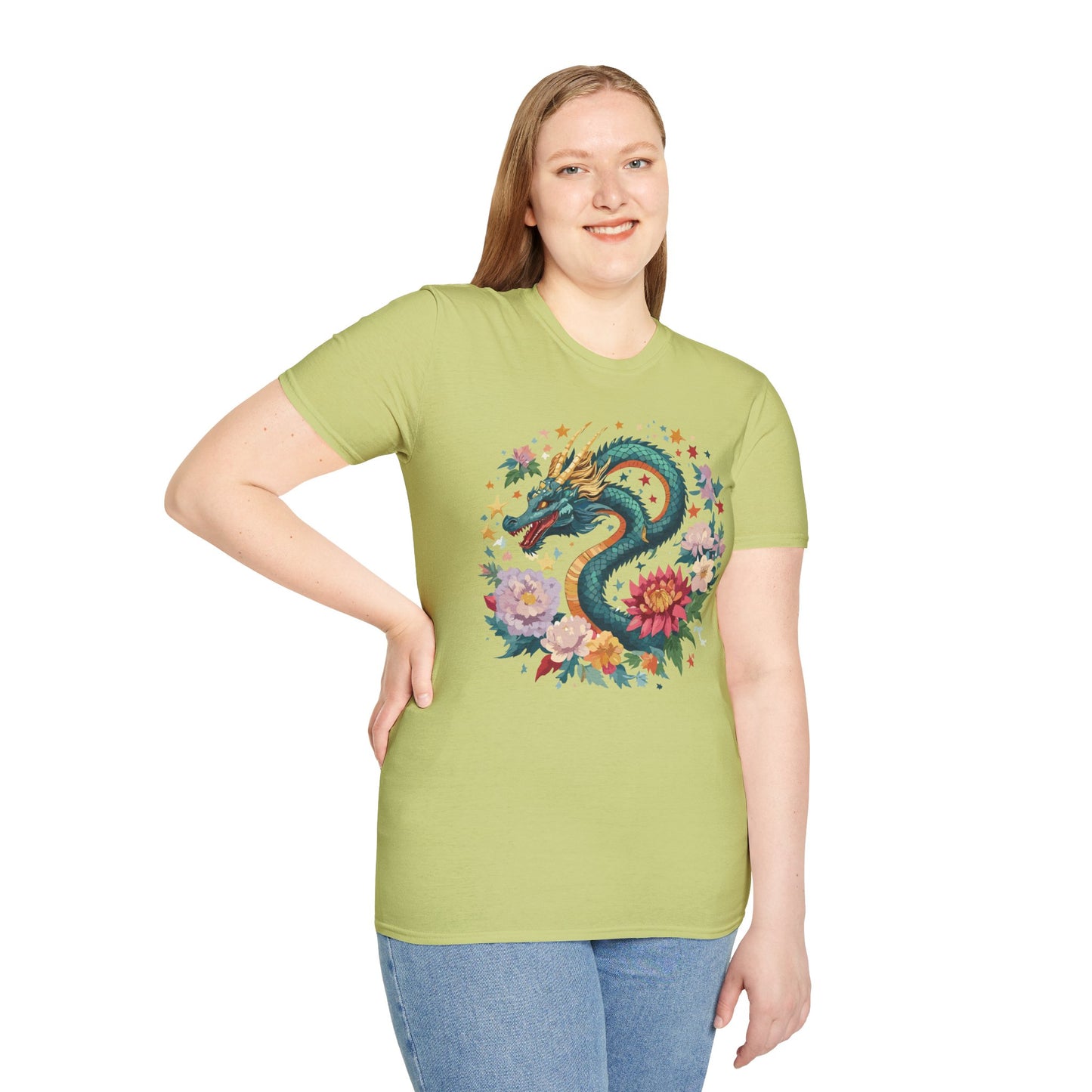 Dragon T Shirt, Dragon Shirt, Shirt with Animals, Animal Shirt