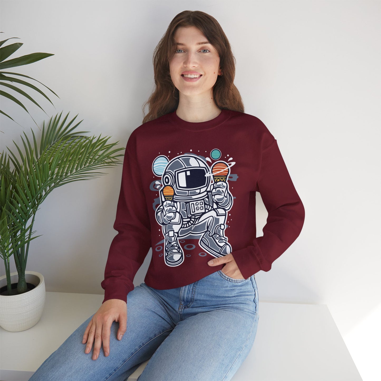Space Shuttle Sweatshirt, Cosmic Sweatshirt, Astronaut Sweatshirt, Space Cosmic Sweatshirt