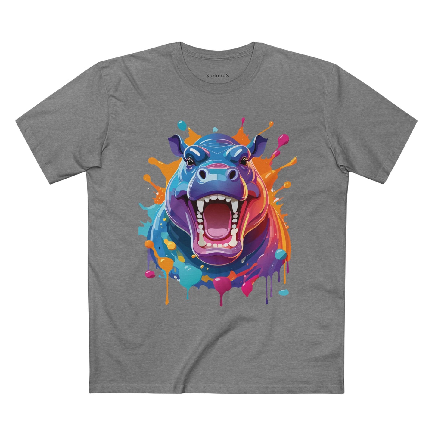 Animal Shirt, Hippo Shirt - SudokuS