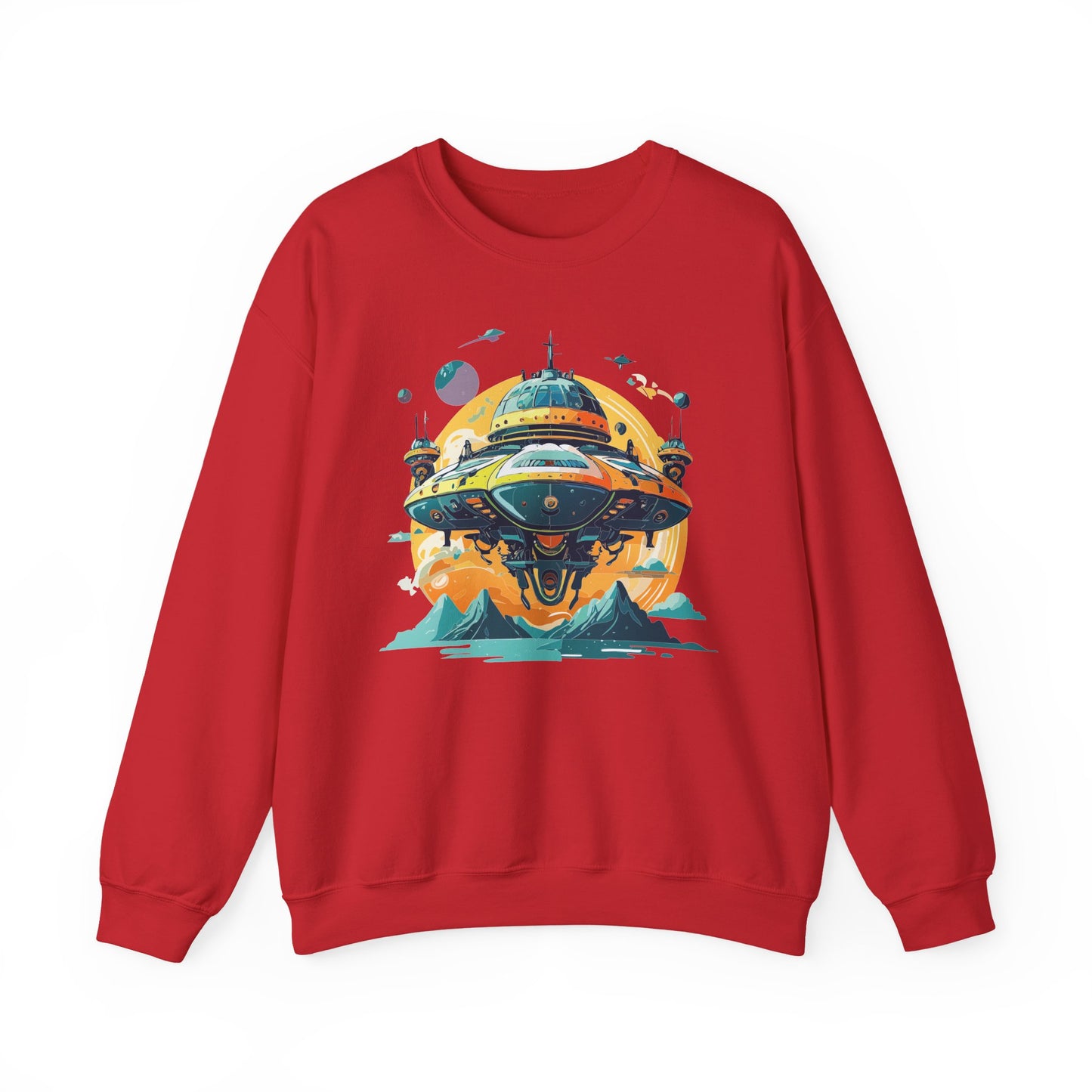 Space Shuttle Sweatshirt, Cosmic Sweatshirt, Astronaut Sweatshirt, Space Cosmic Sweatshirt
