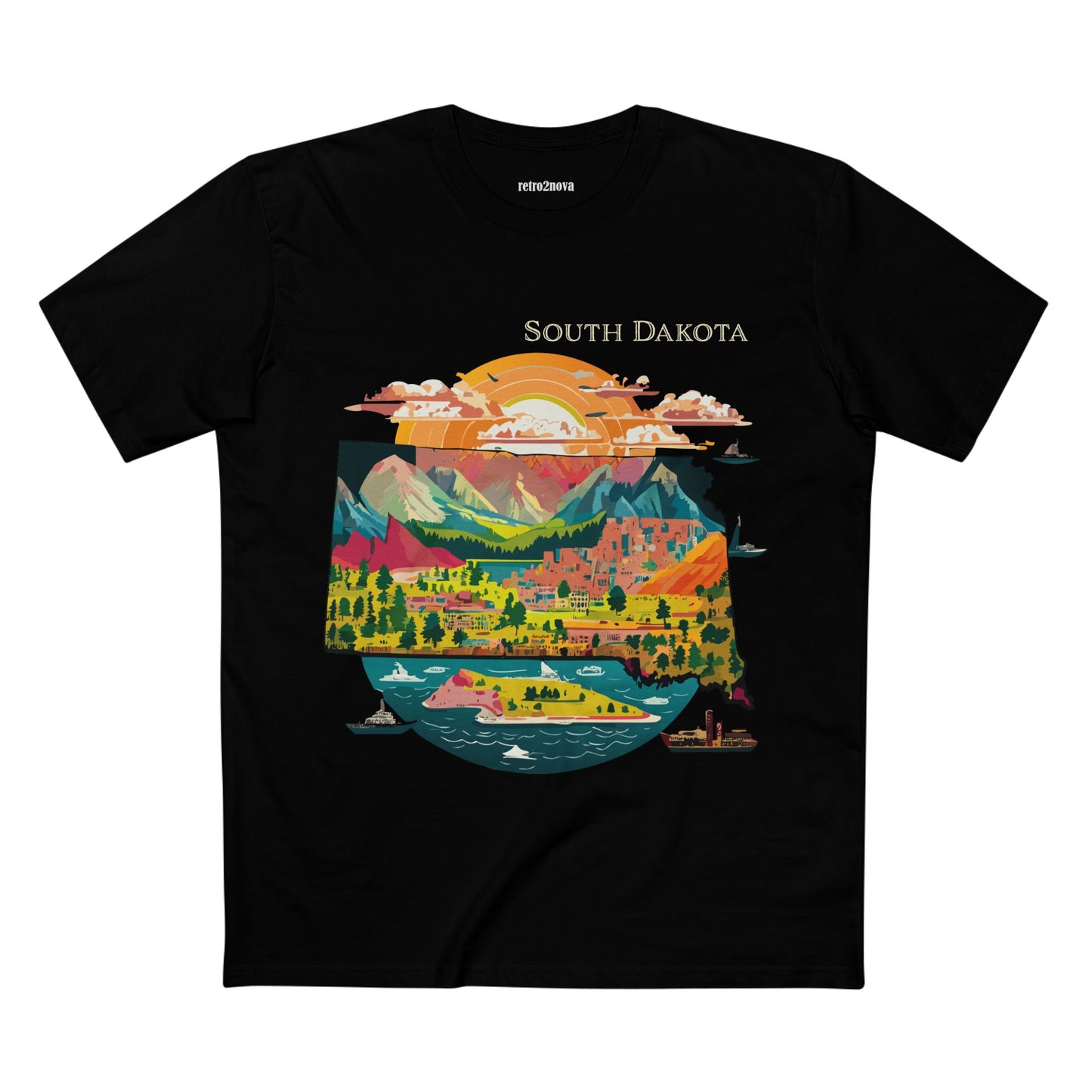 US State Shirts, South Dakota Shirt