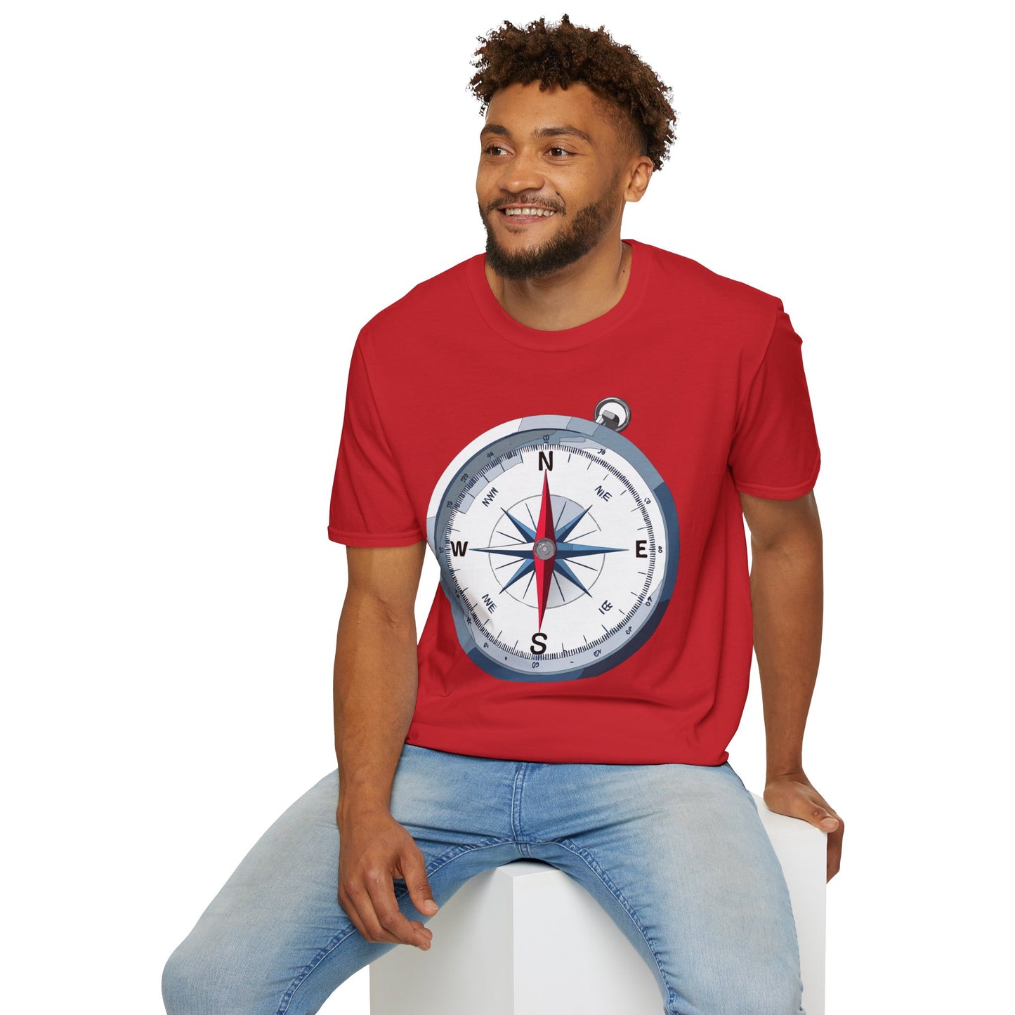Compass T Shirt, Compass Shirt, Shirt with Compass, Navigator Shirt