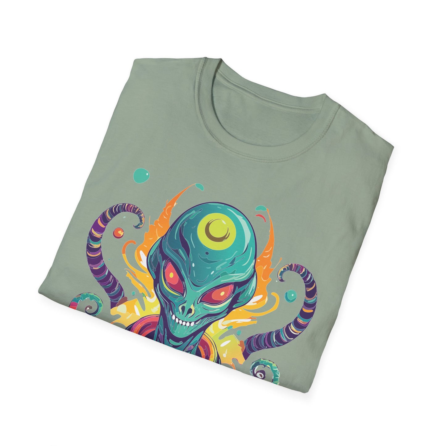 Alien T Shirt, Cosmos Shirt, Shirt with Aliens, Cosmo Shirts