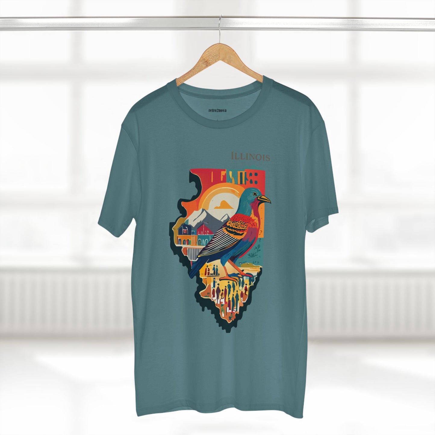 US State Shirts, Illinois Shirt