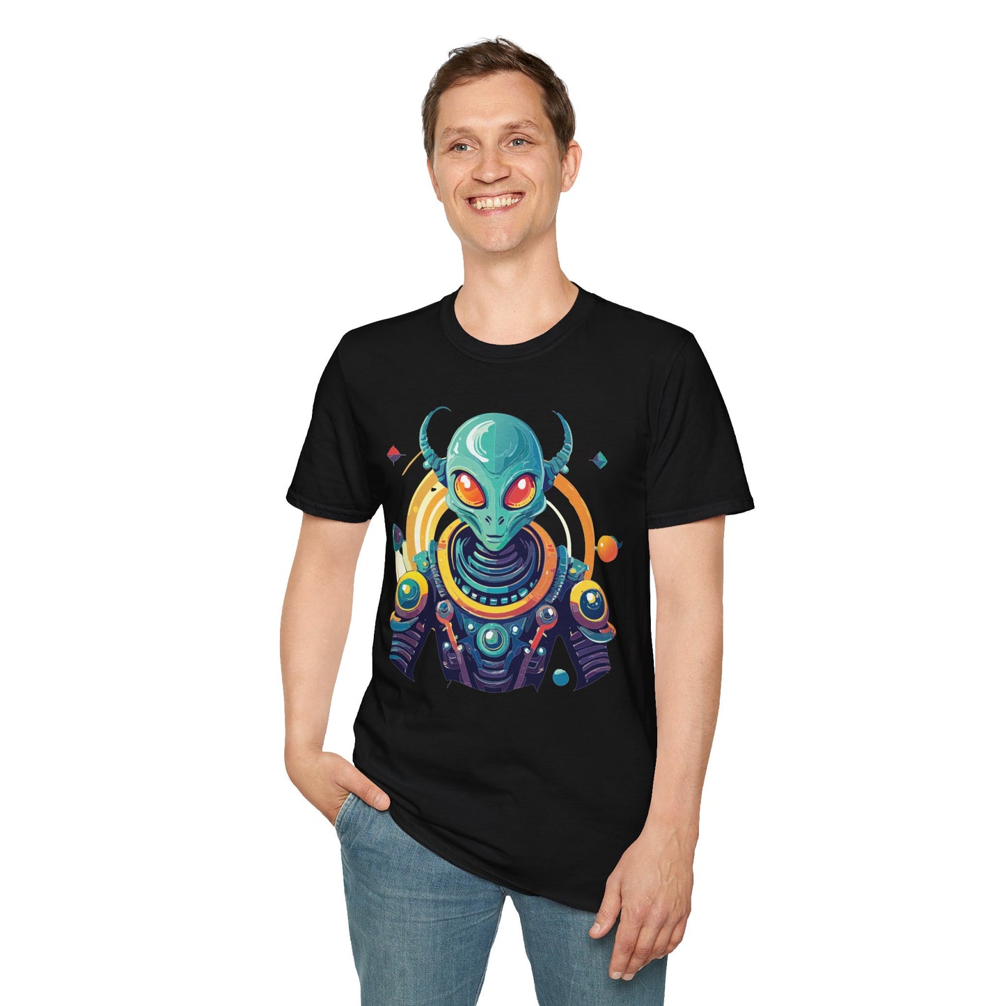 Alien T Shirt, Cosmos Shirt, Shirt with Aliens, Cosmo Shirts