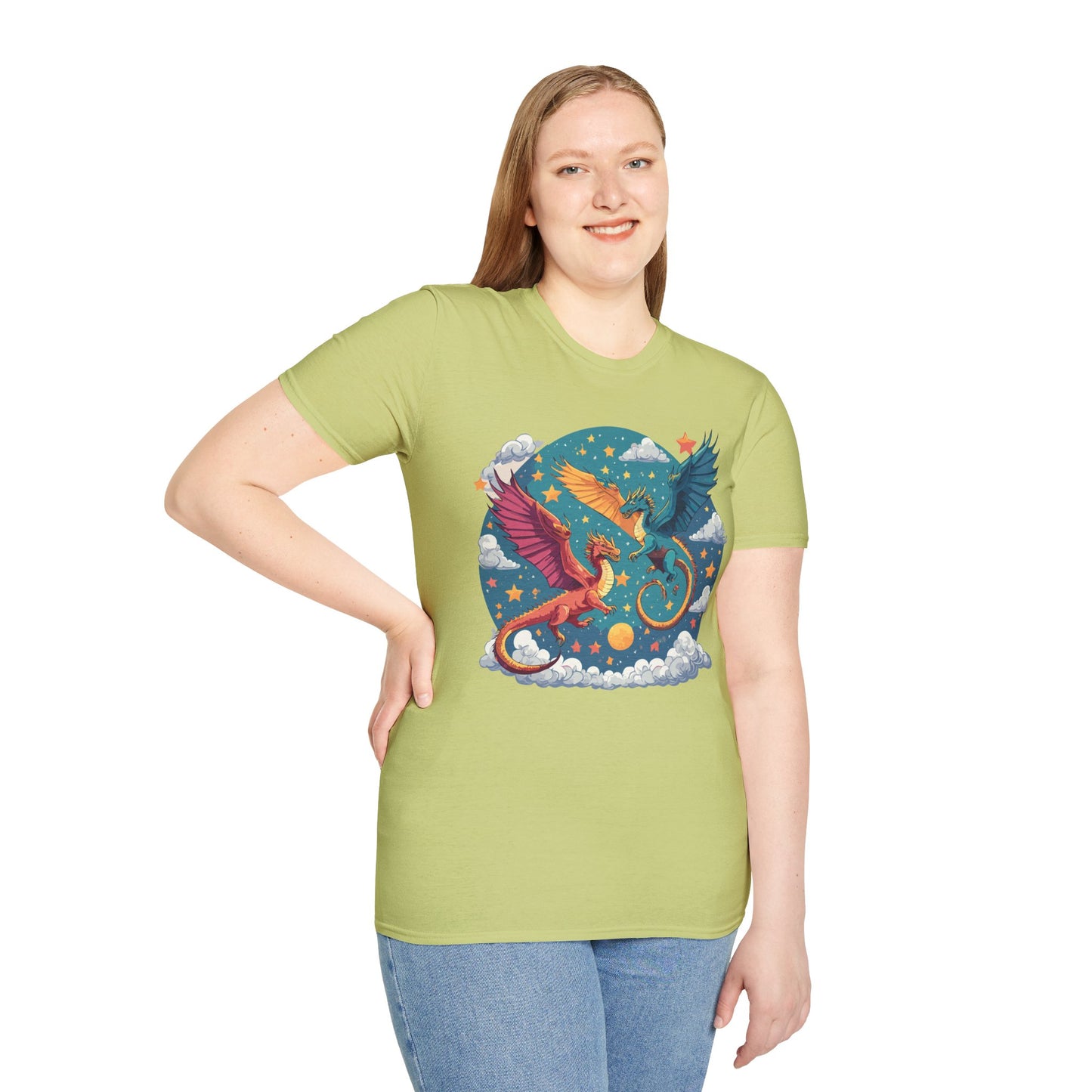 Dragon T Shirt, Dragon Shirt, Shirt with Animals, Animal Shirt