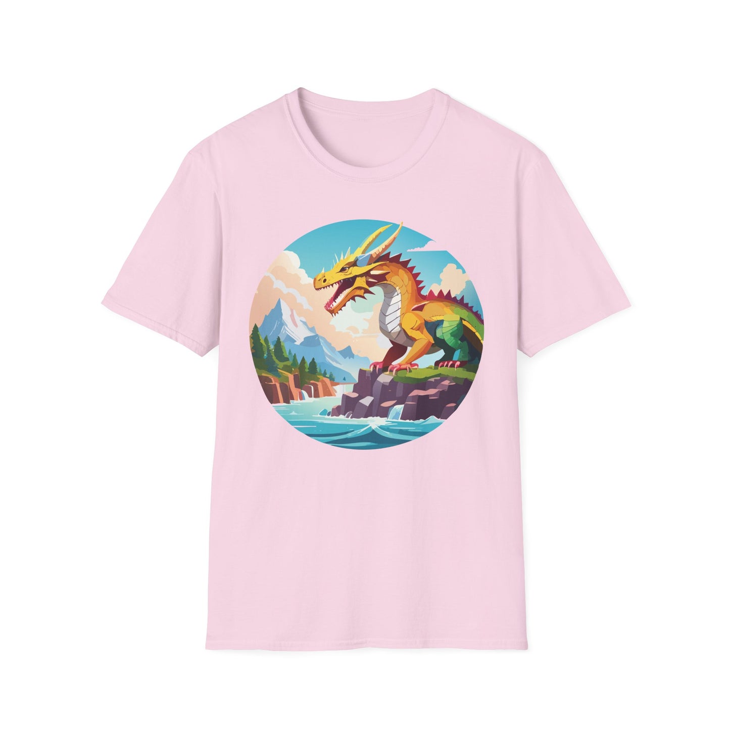 Dragon T Shirt, Dragon Shirt, Shirt with Animals, Animal Shirt