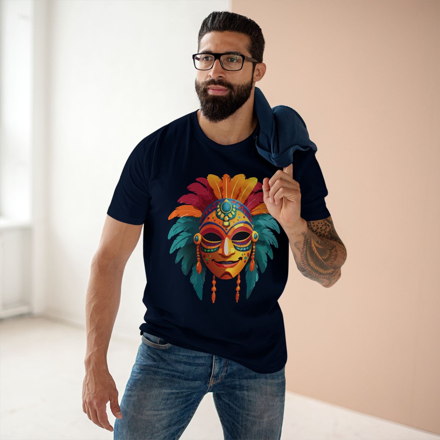 Mask Shirt, Shirt with Face - SudokuS