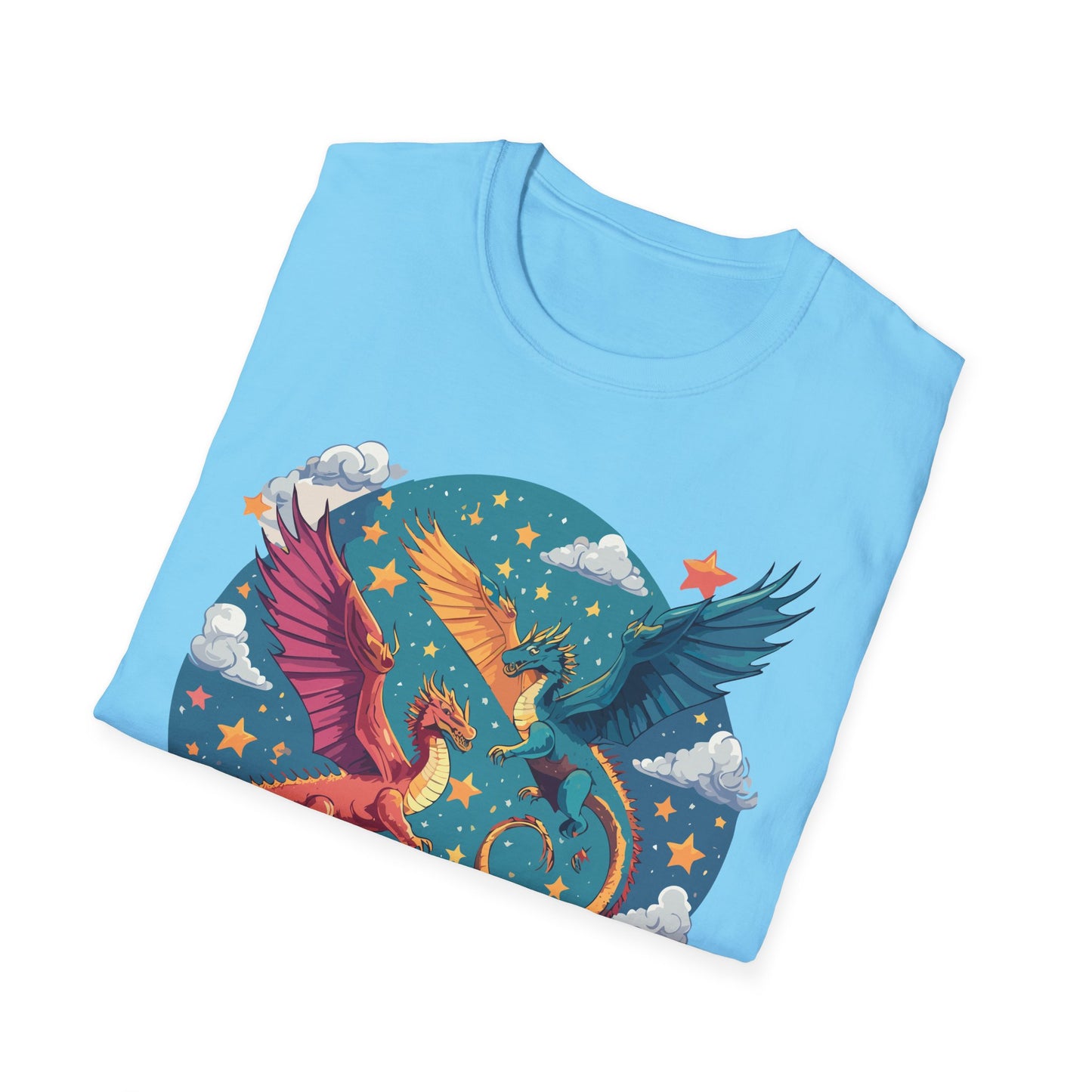 Dragon T Shirt, Dragon Shirt, Shirt with Animals, Animal Shirt