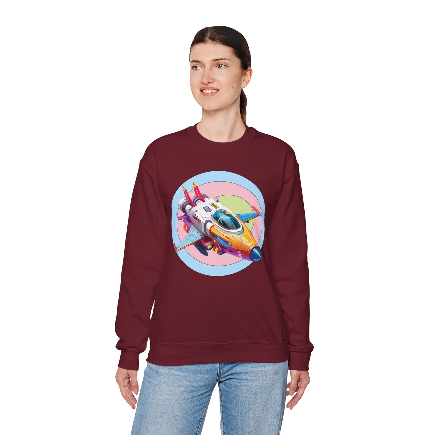 Space Shuttle Sweatshirt, Cosmic Sweatshirt, Astronaut Sweatshirt, Space Cosmic Sweatshirt
