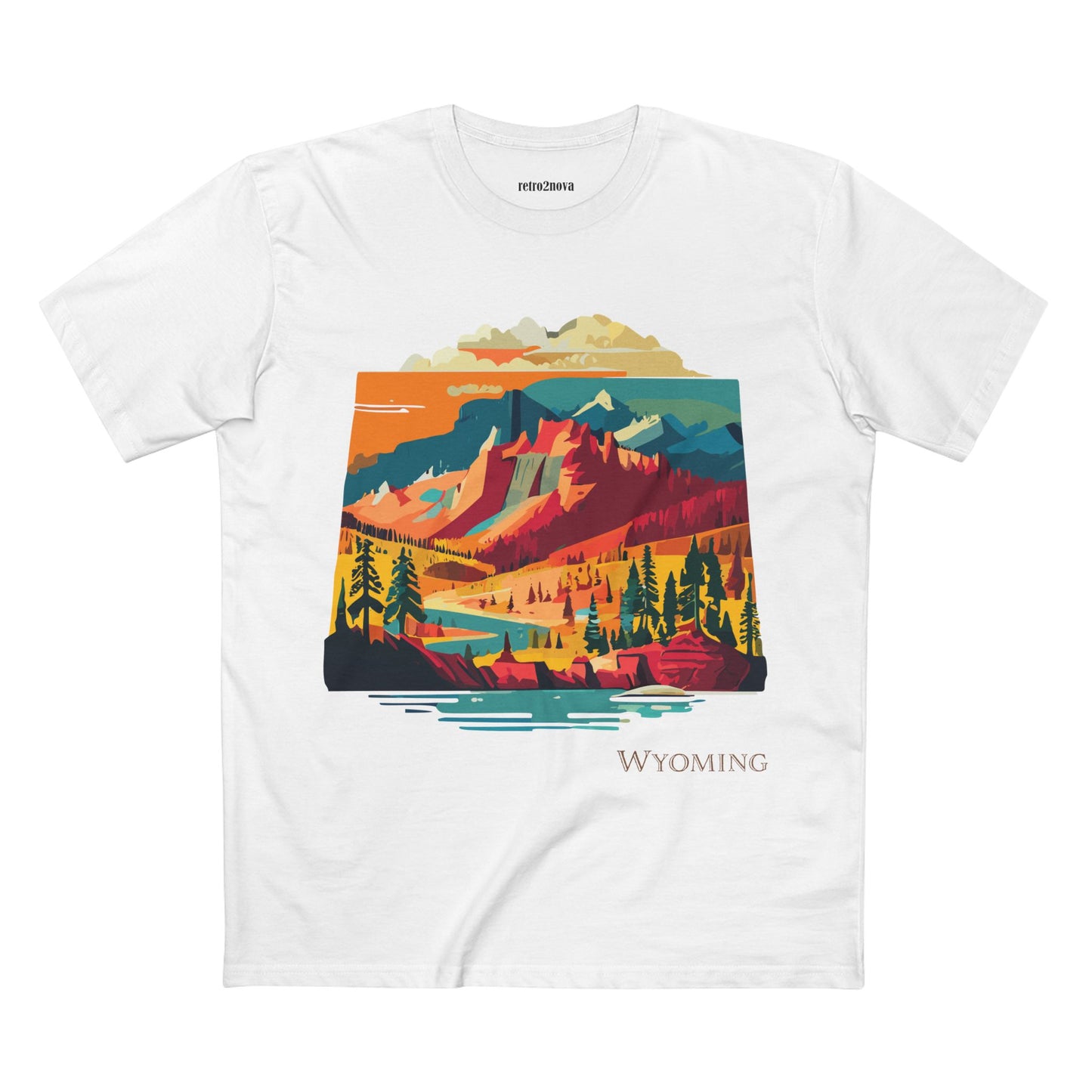 US State Shirts, Wyoming Shirt