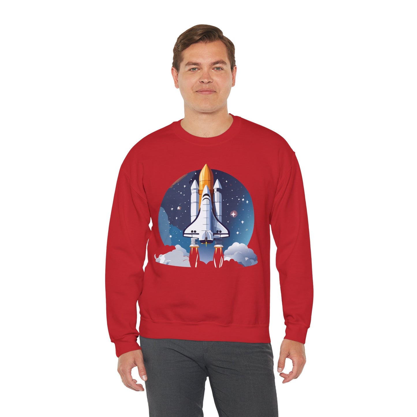 Space Shuttle Sweatshirt, Cosmic Sweatshirt, Astronaut Sweatshirt, Space Cosmic Sweatshirt