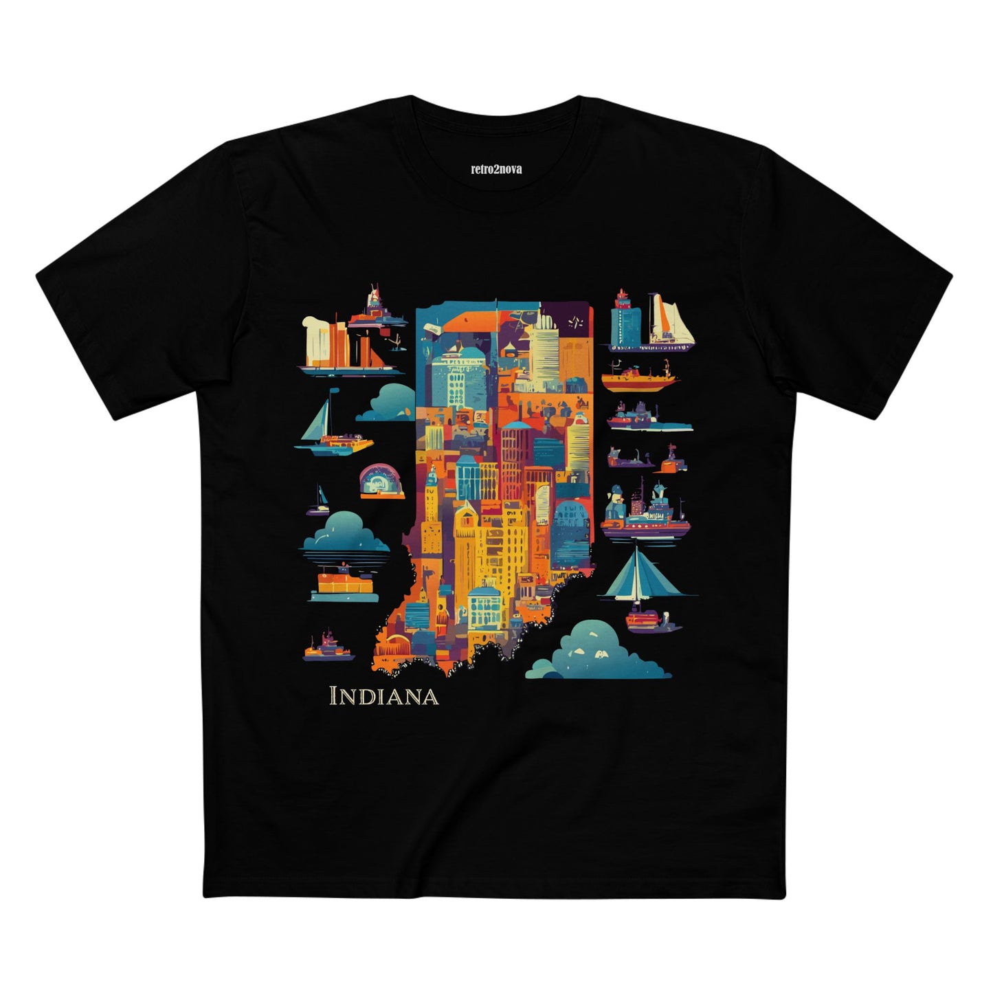 US State Shirts, Indiana Shirt