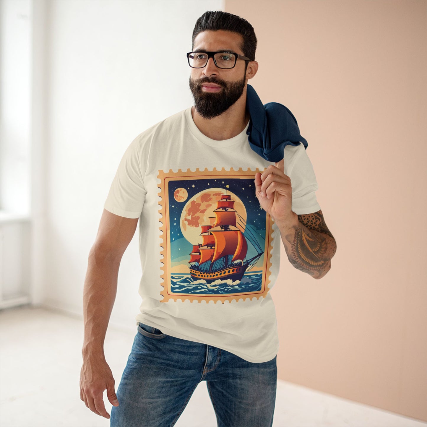Stamp Shirt, Postage Stamp Shirt