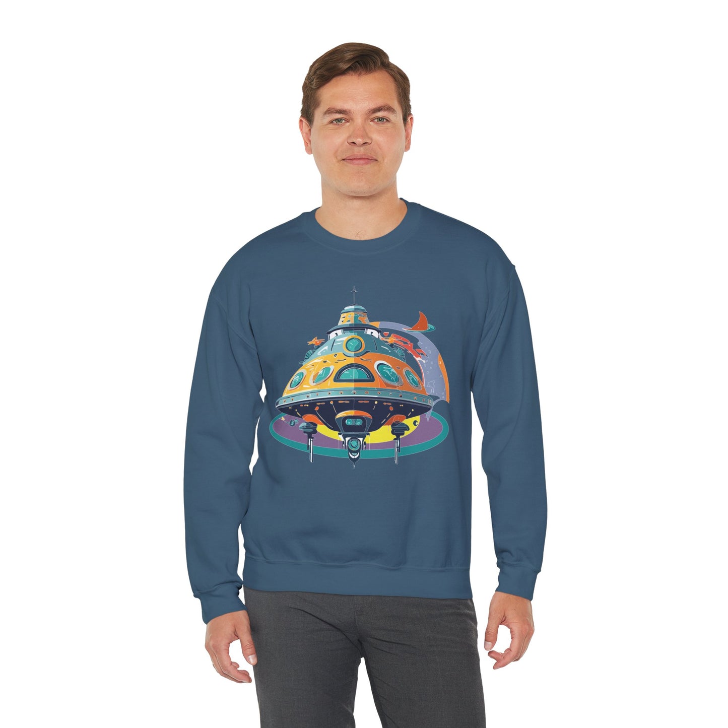 Space Shuttle Sweatshirt, Cosmic Sweatshirt, Astronaut Sweatshirt, Space Cosmic Sweatshirt