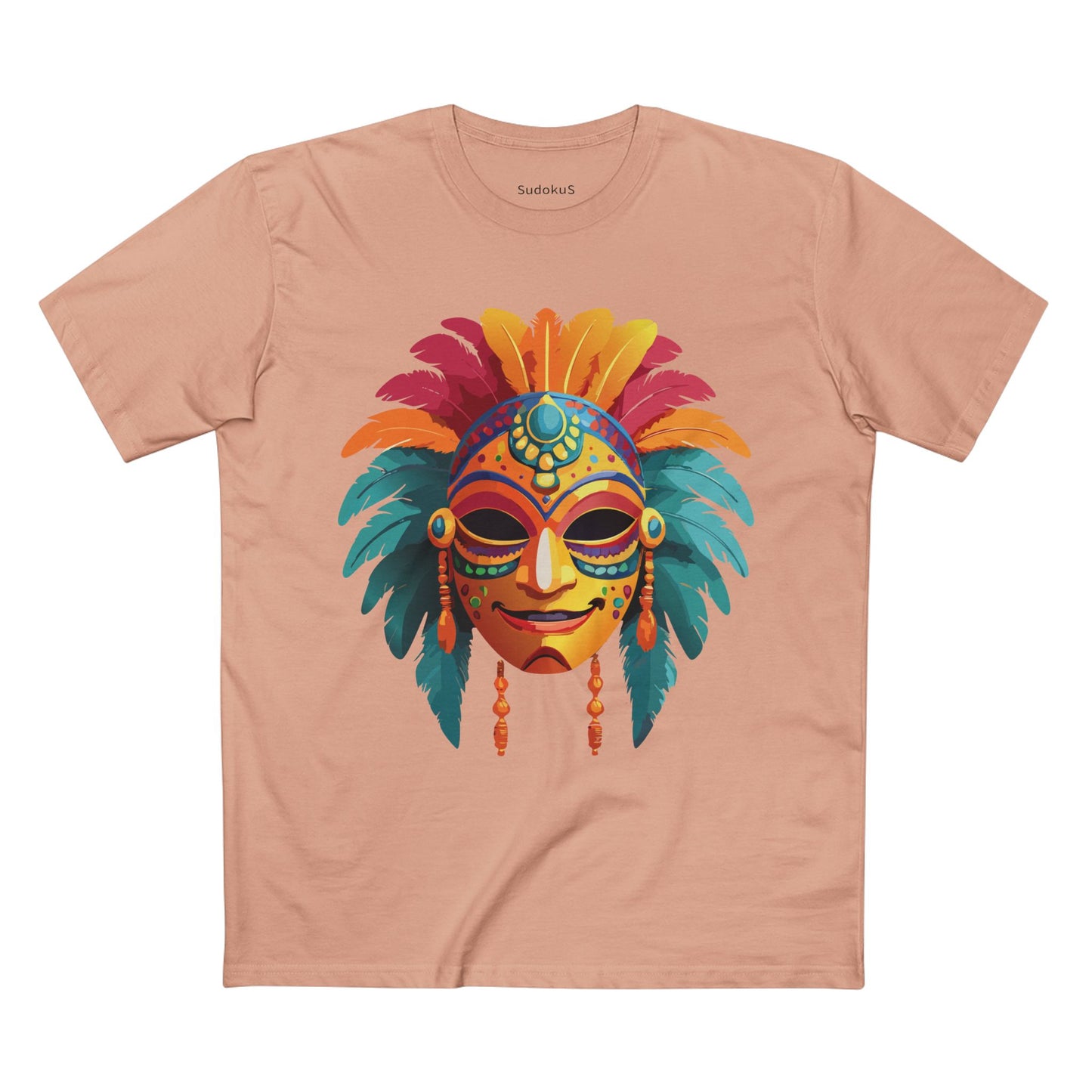 Mask Shirt, Shirt with Face - SudokuS