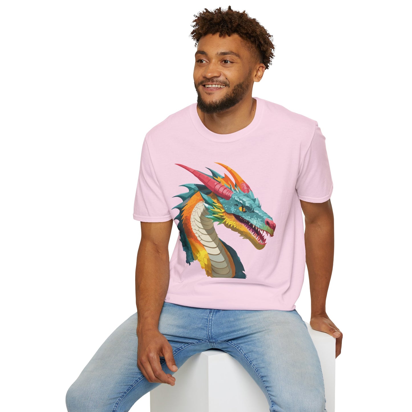 Dragon T Shirt, Dragon Shirt, Shirt with Animals, Animal Shirt