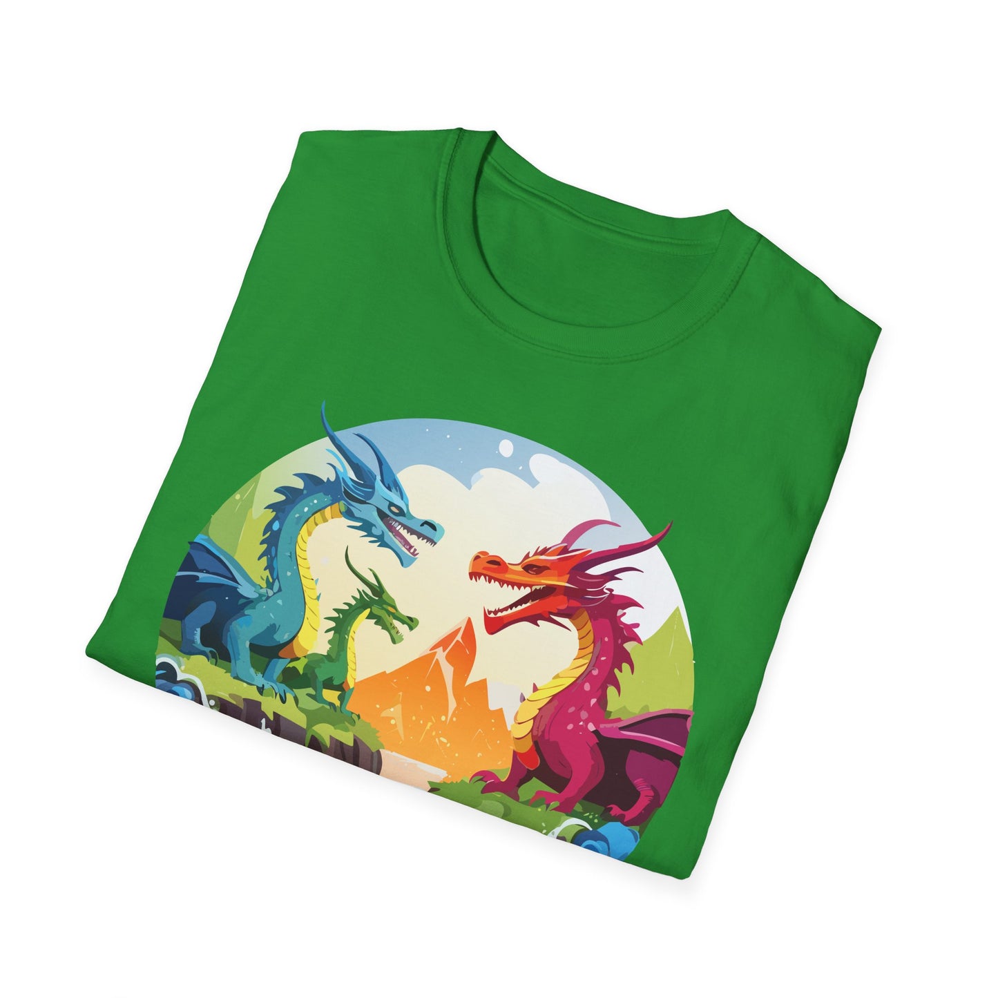 Dragon T Shirt, Dragon Shirt, Shirt with Animals, Animal Shirt