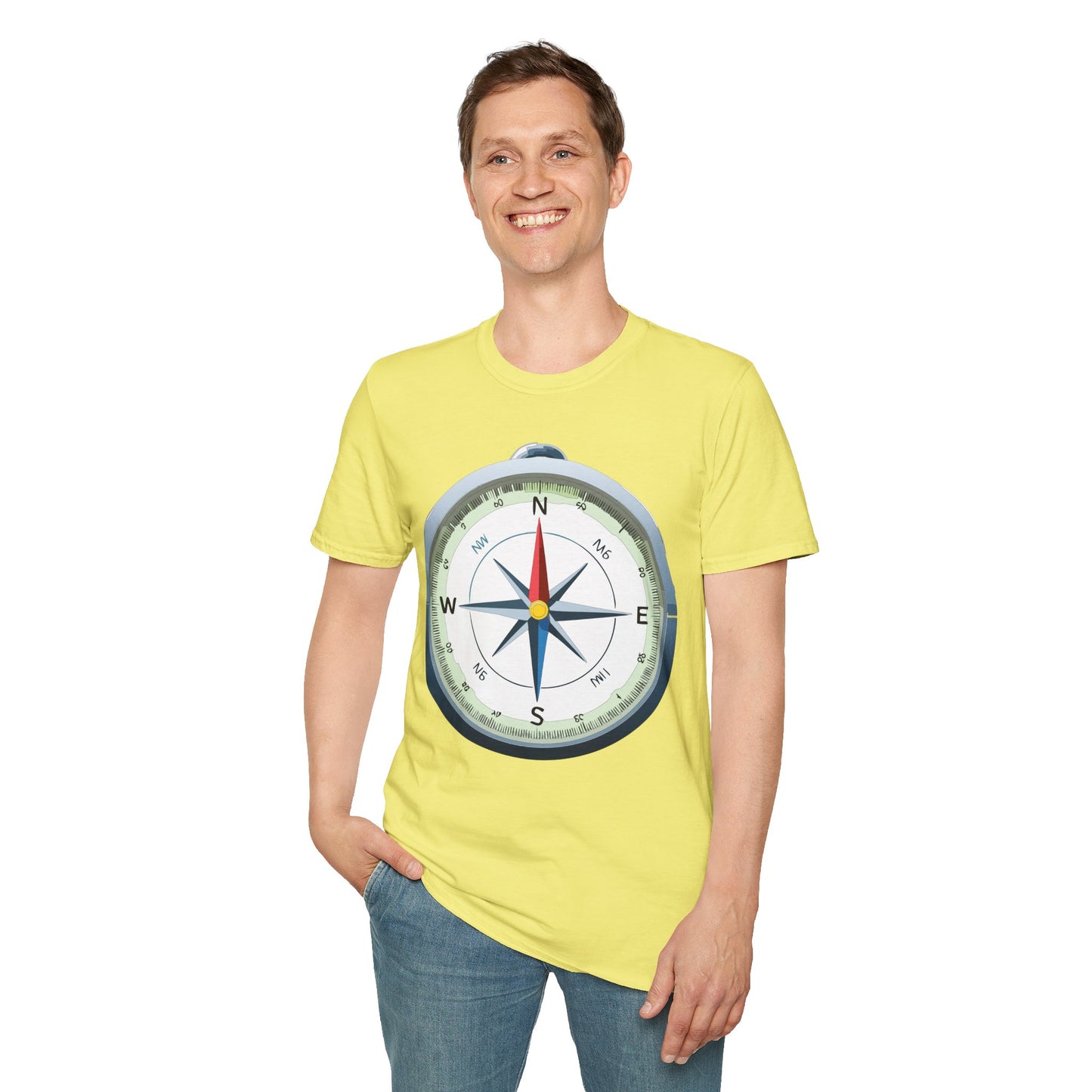 Compass T Shirt, Compass Shirt, Shirt with Compass, Navigator Shirt