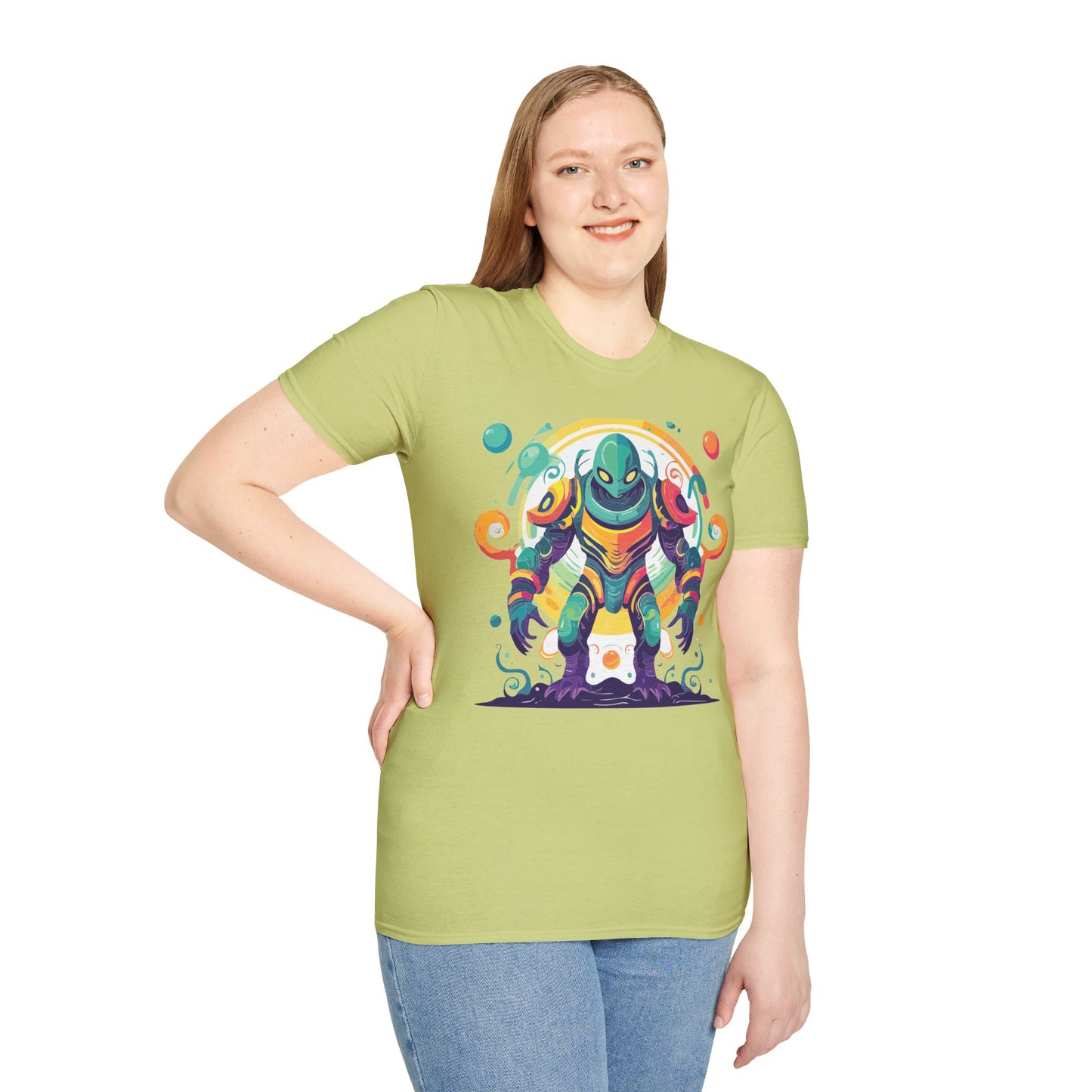 Alien T Shirt, Cosmos Shirt, Shirt with Aliens, Cosmo Shirts