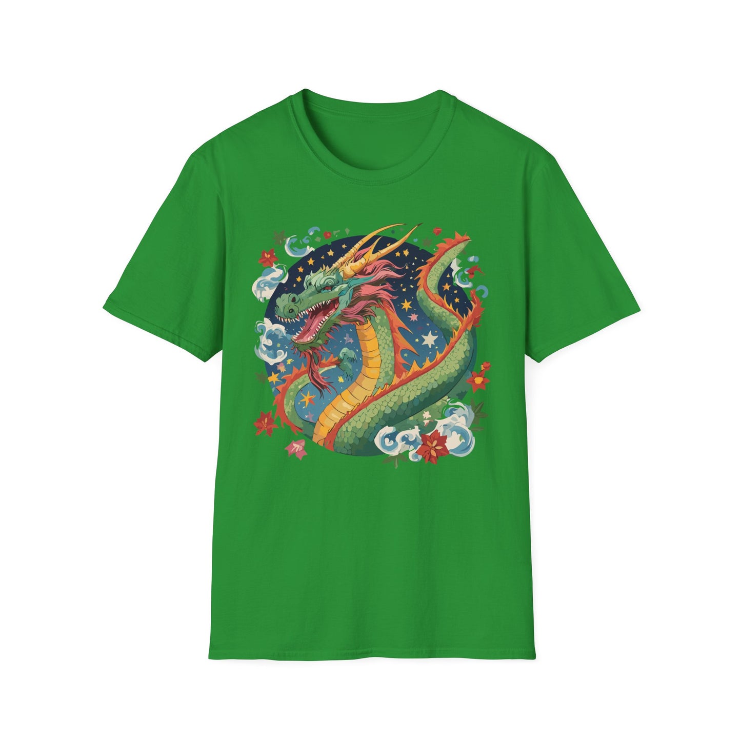 Dragon T Shirt, Dragon Shirt, Shirt with Animals, Animal Shirt