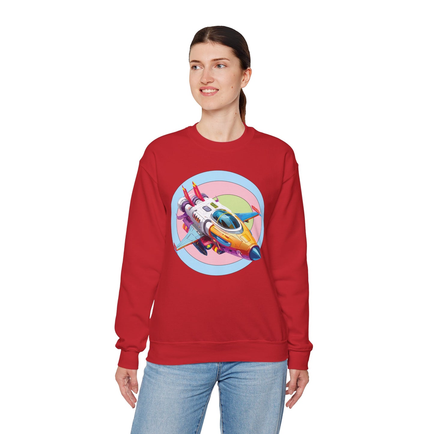 Space Shuttle Sweatshirt, Cosmic Sweatshirt, Astronaut Sweatshirt, Space Cosmic Sweatshirt