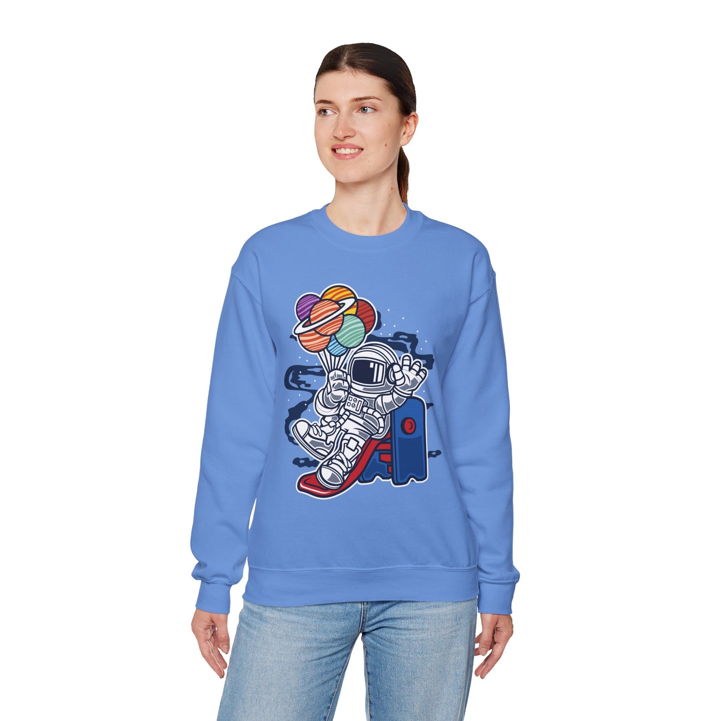 Space Shuttle Sweatshirt, Cosmic Sweatshirt, Astronaut Sweatshirt, Space Cosmic Sweatshirt