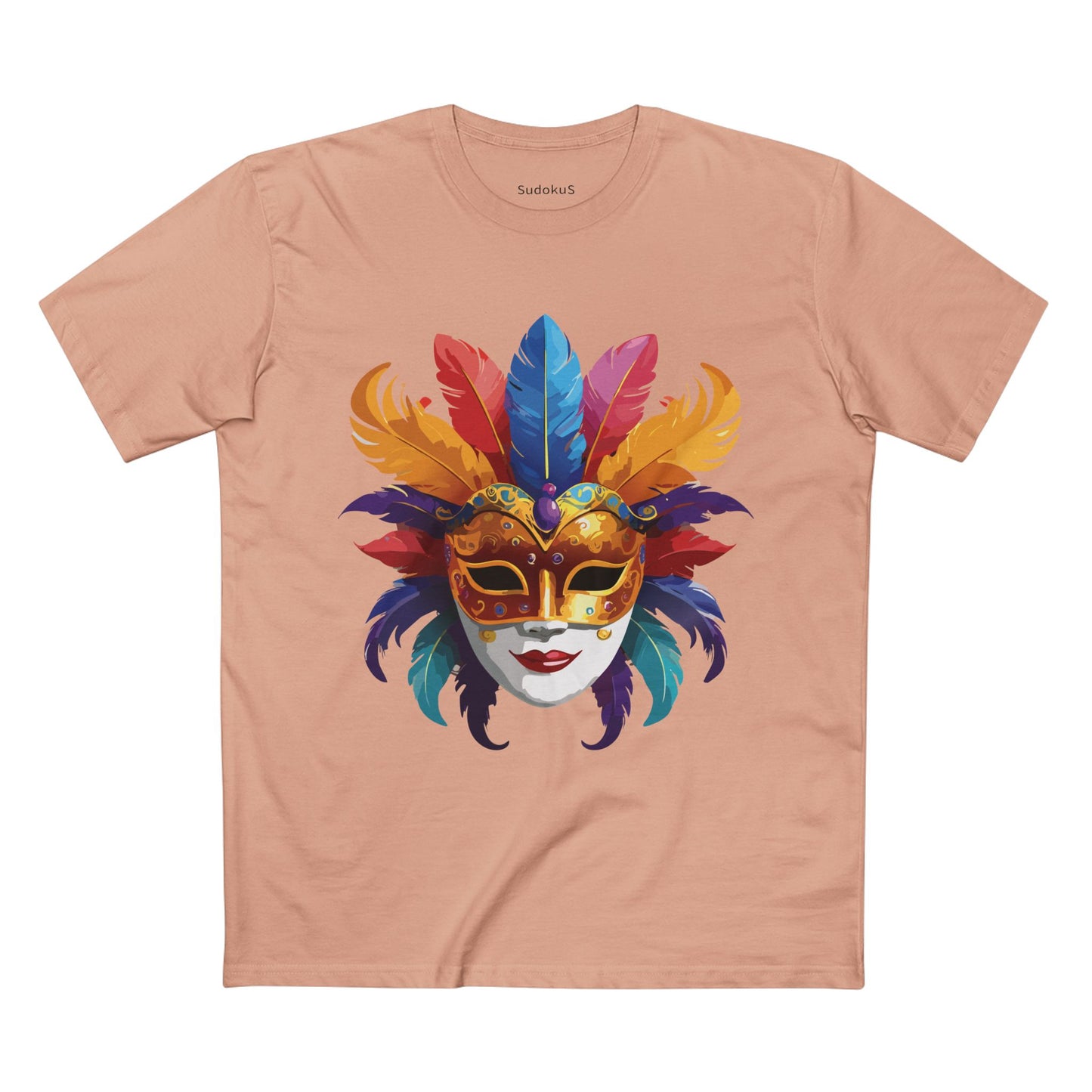 Mask Shirt, Shirt with Face - SudokuS