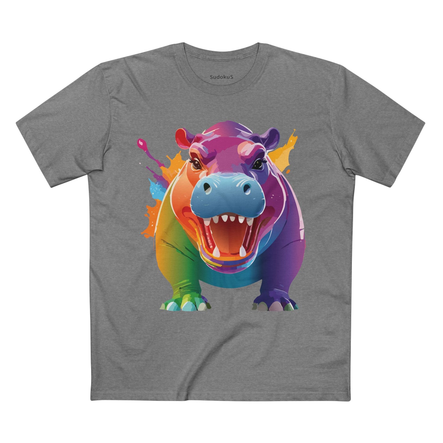 Animal Shirt, Hippo Shirt - SudokuS