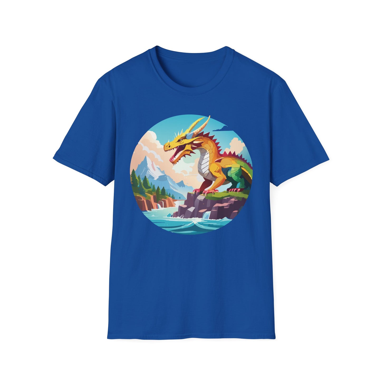 Dragon T Shirt, Dragon Shirt, Shirt with Animals, Animal Shirt