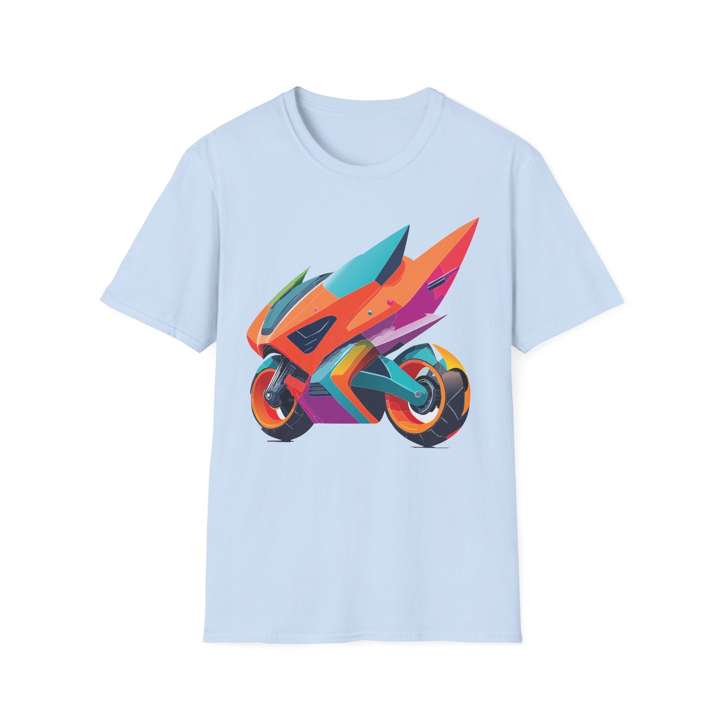 Bike T Shirt, Moto Shirt, Shirt with Motorcycle, MTB T Shirts
